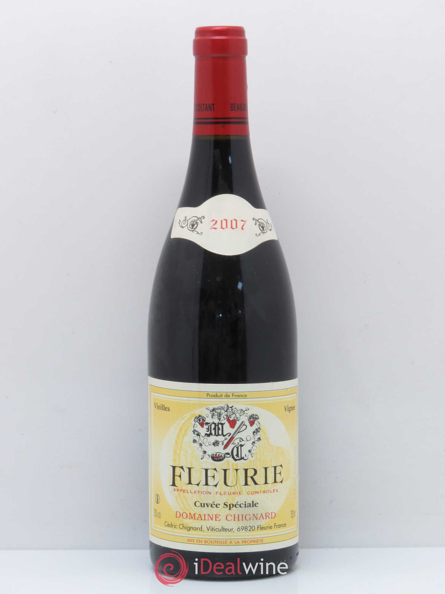 Fleurie cuvée spéciale Chignard 2007 - Posten von 1 Flasche - 0