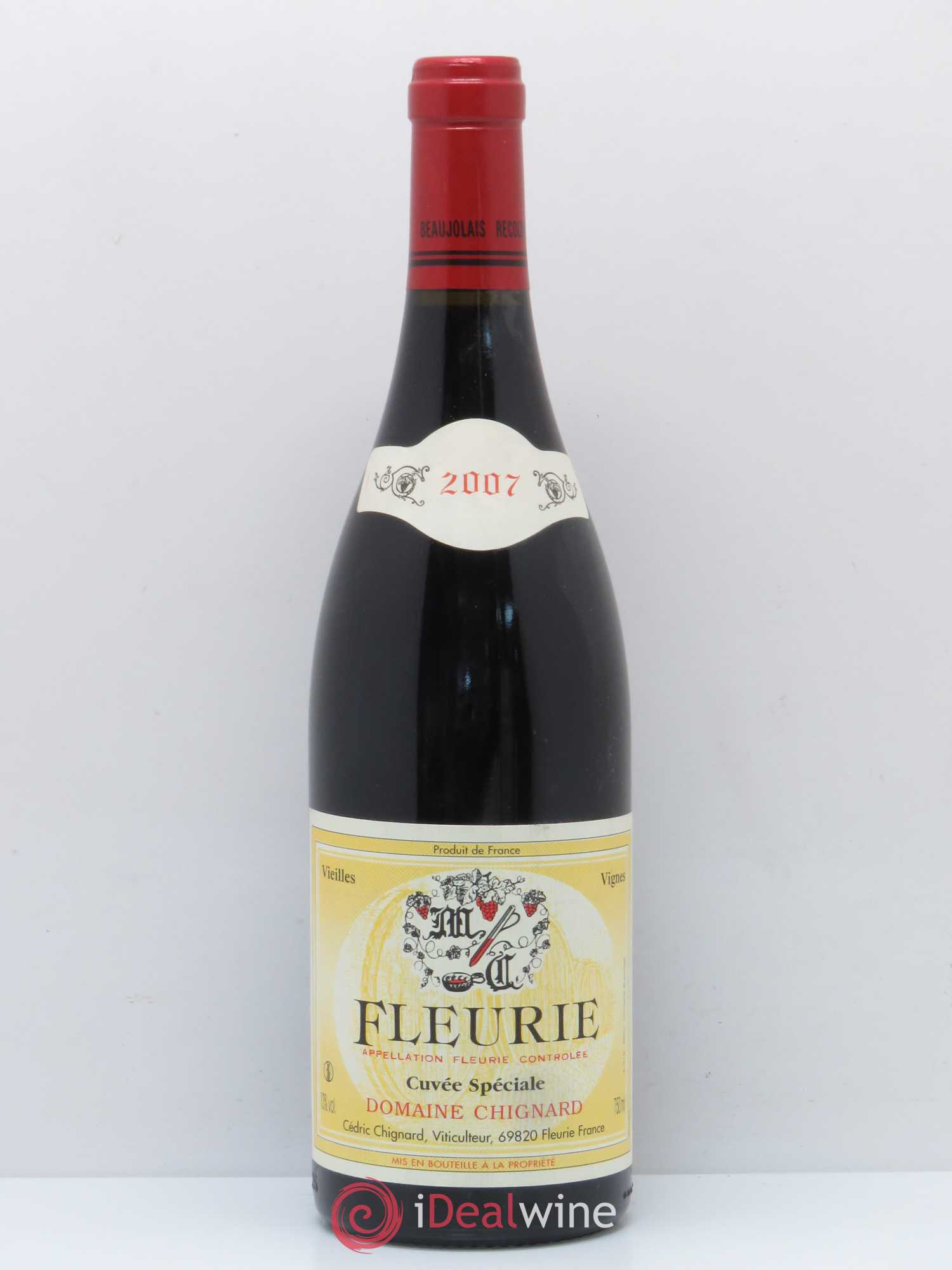 Fleurie cuvée spéciale Chignard 2007 - Posten von 1 Flasche - 0