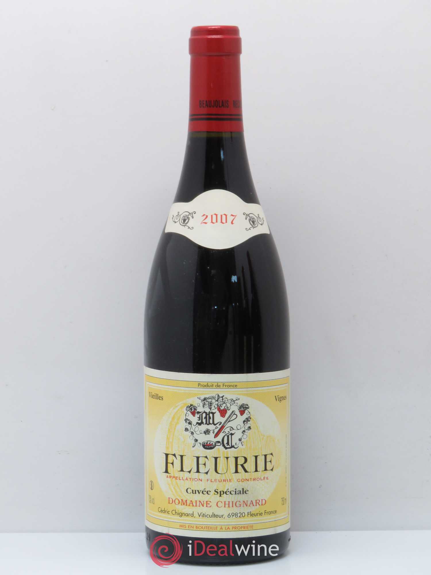 Fleurie cuvée spéciale Chignard (sans prix de réserve) 2007 - Posten von 1 Flasche - 0