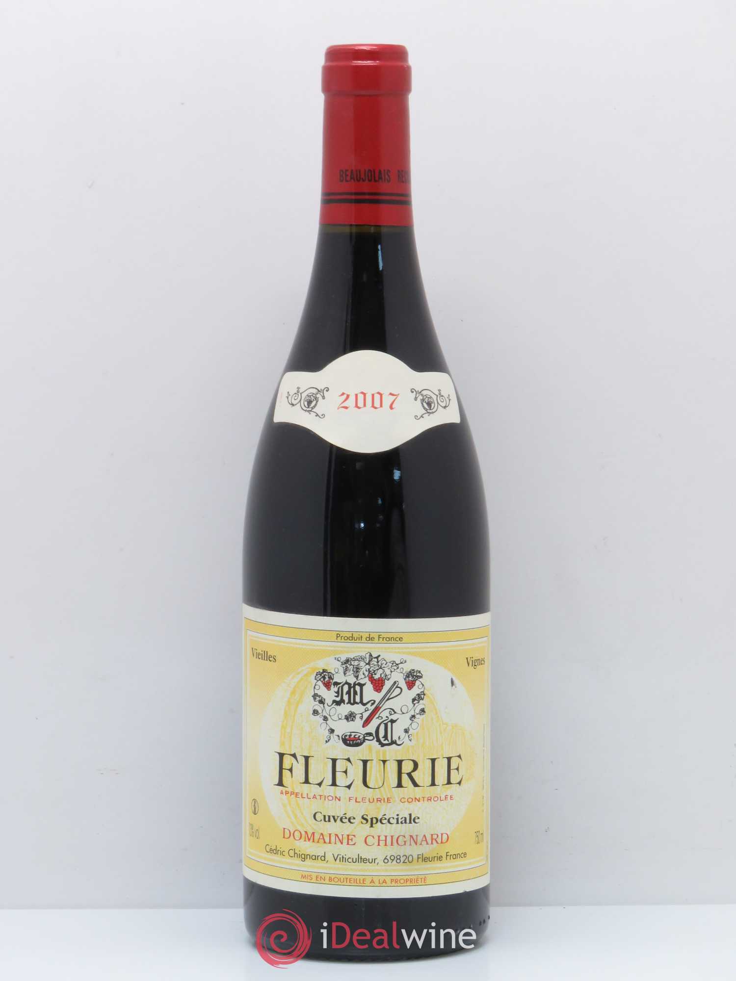 Fleurie cuvée spéciale Chignard 2007 - Posten von 1 Flasche - 0