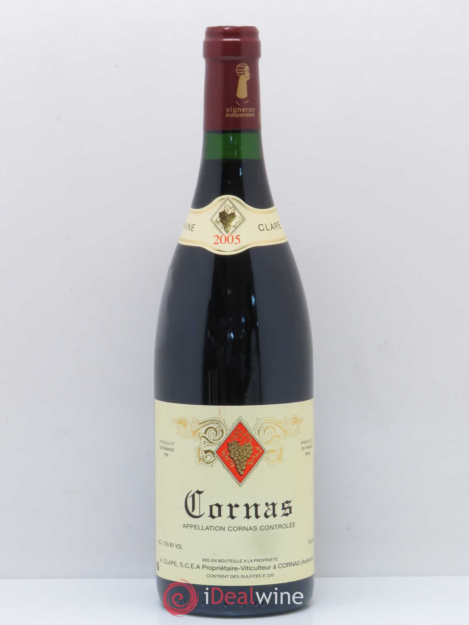 Cornas Auguste Clape 2005 - Lot de 1 bouteille - 0