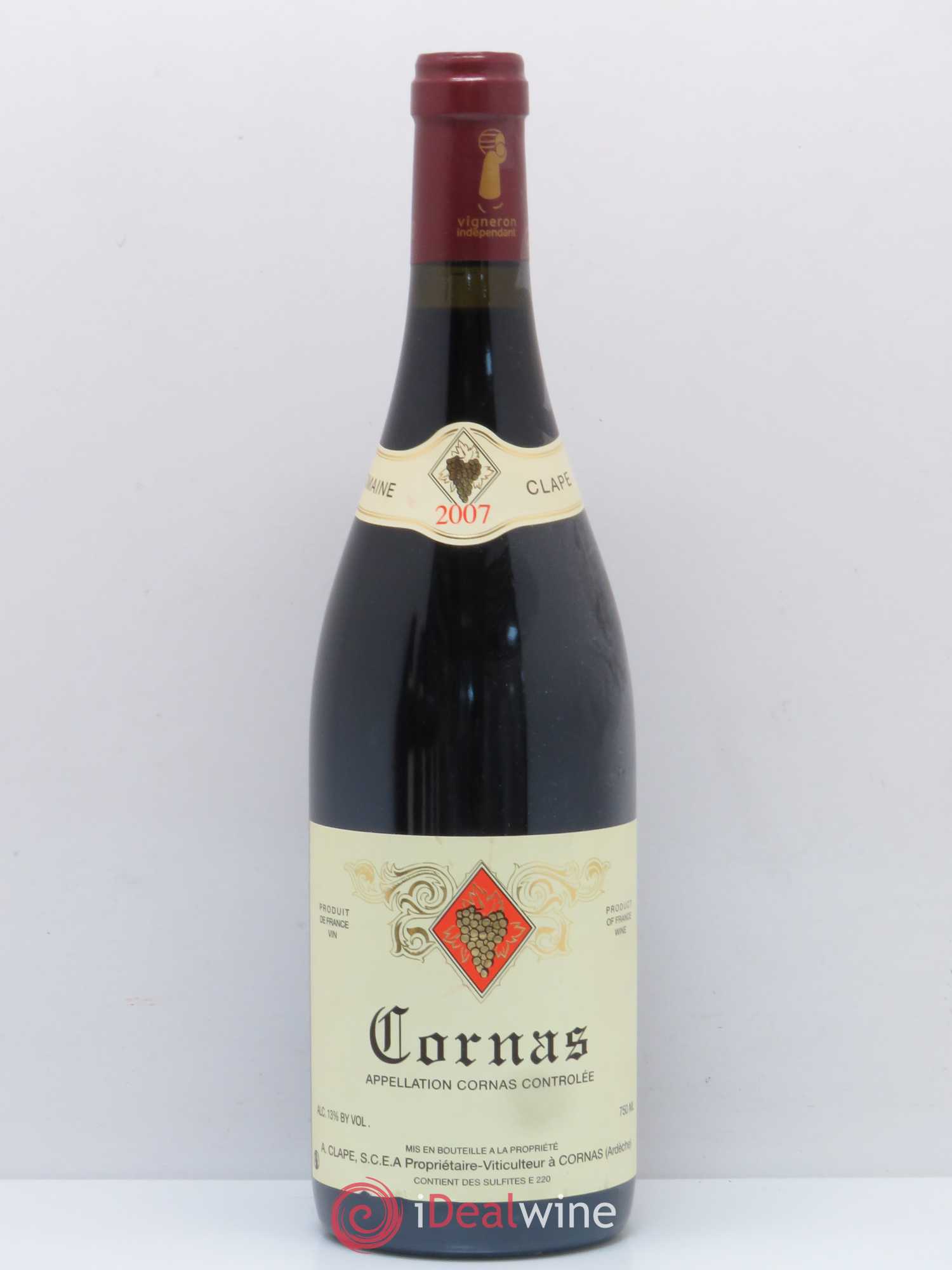 Cornas Auguste Clape 2007 - Lot de 1 bouteille - 0