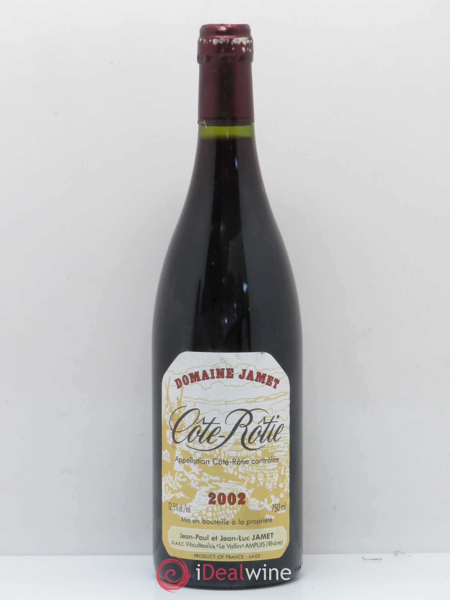 Côte-Rôtie Jamet (Domaine) 2002 - Lot de 1 bouteille - 0