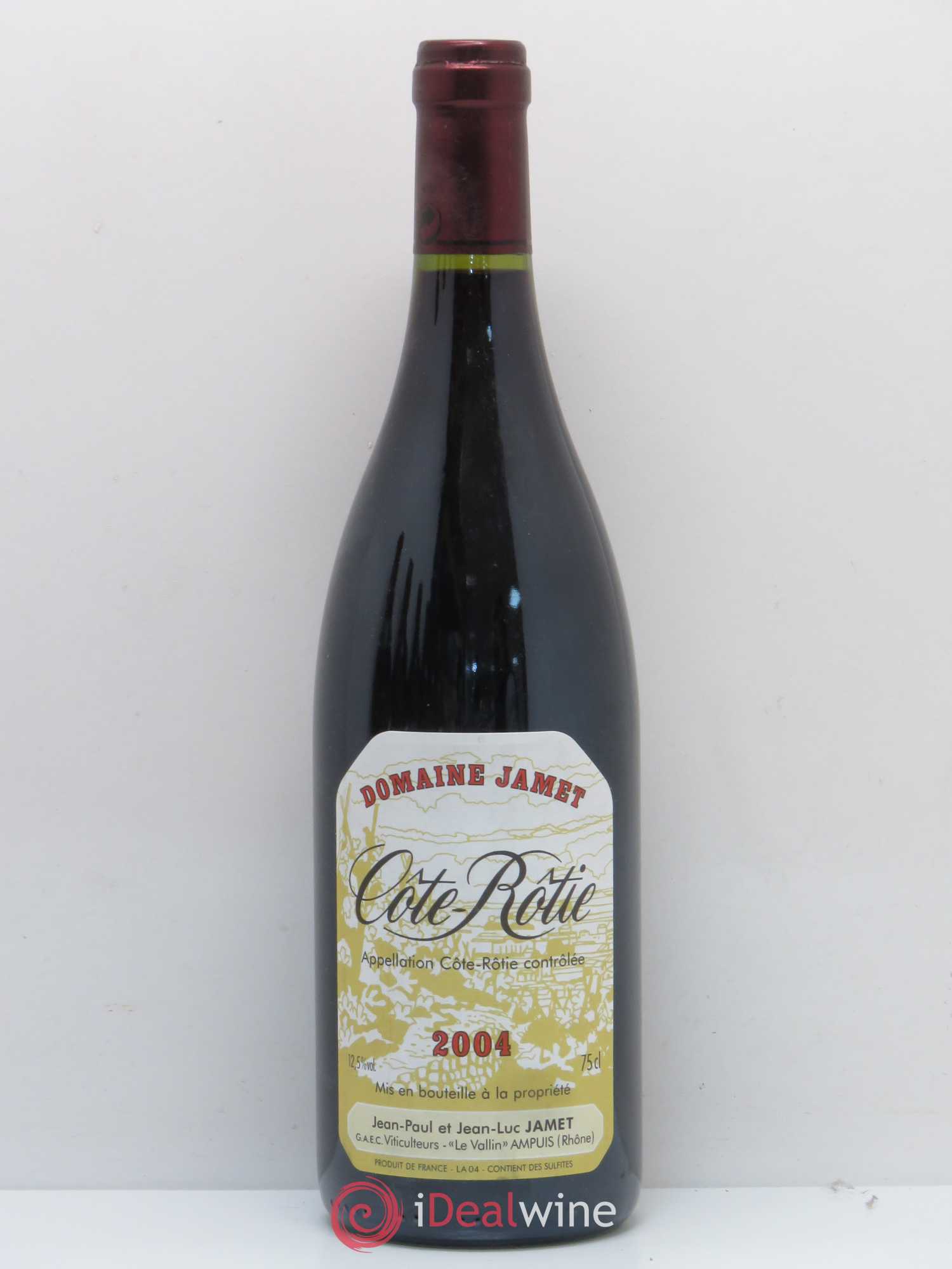 Côte-Rôtie Jamet (Domaine) 2004 - Lot de 1 bouteille - 0