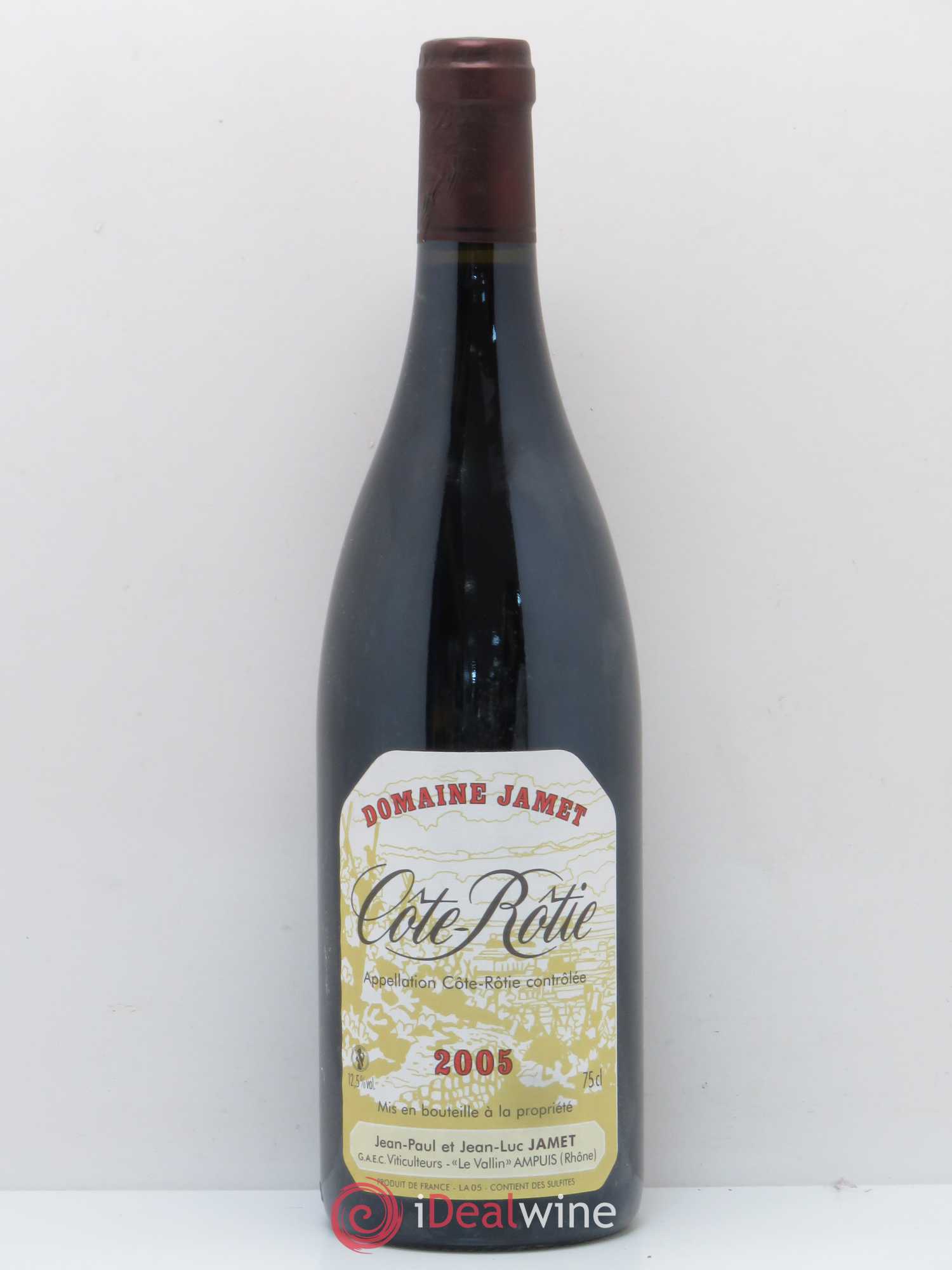 Côte-Rôtie Jamet (Domaine) 2005 - Lot de 1 bouteille - 0