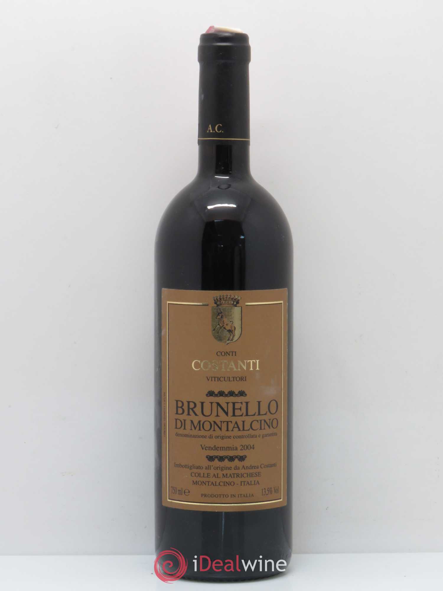 Brunello di Montalcino Conti Constanti 2004 - Lot de 1 bouteille - 0