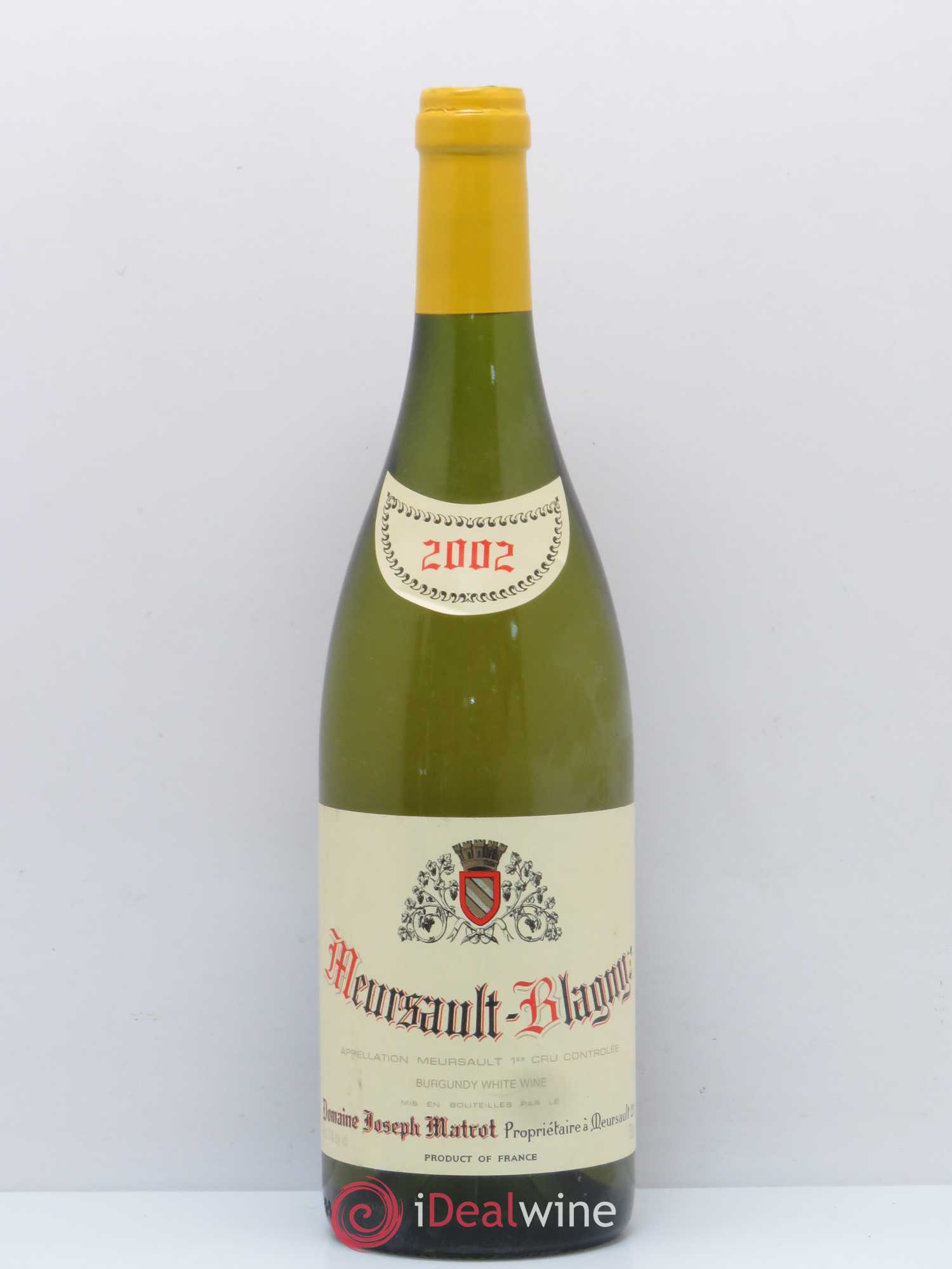 Meursault 1er Cru Blagny Joseph Matrot 2002 - Posten von 1 Flasche - 0