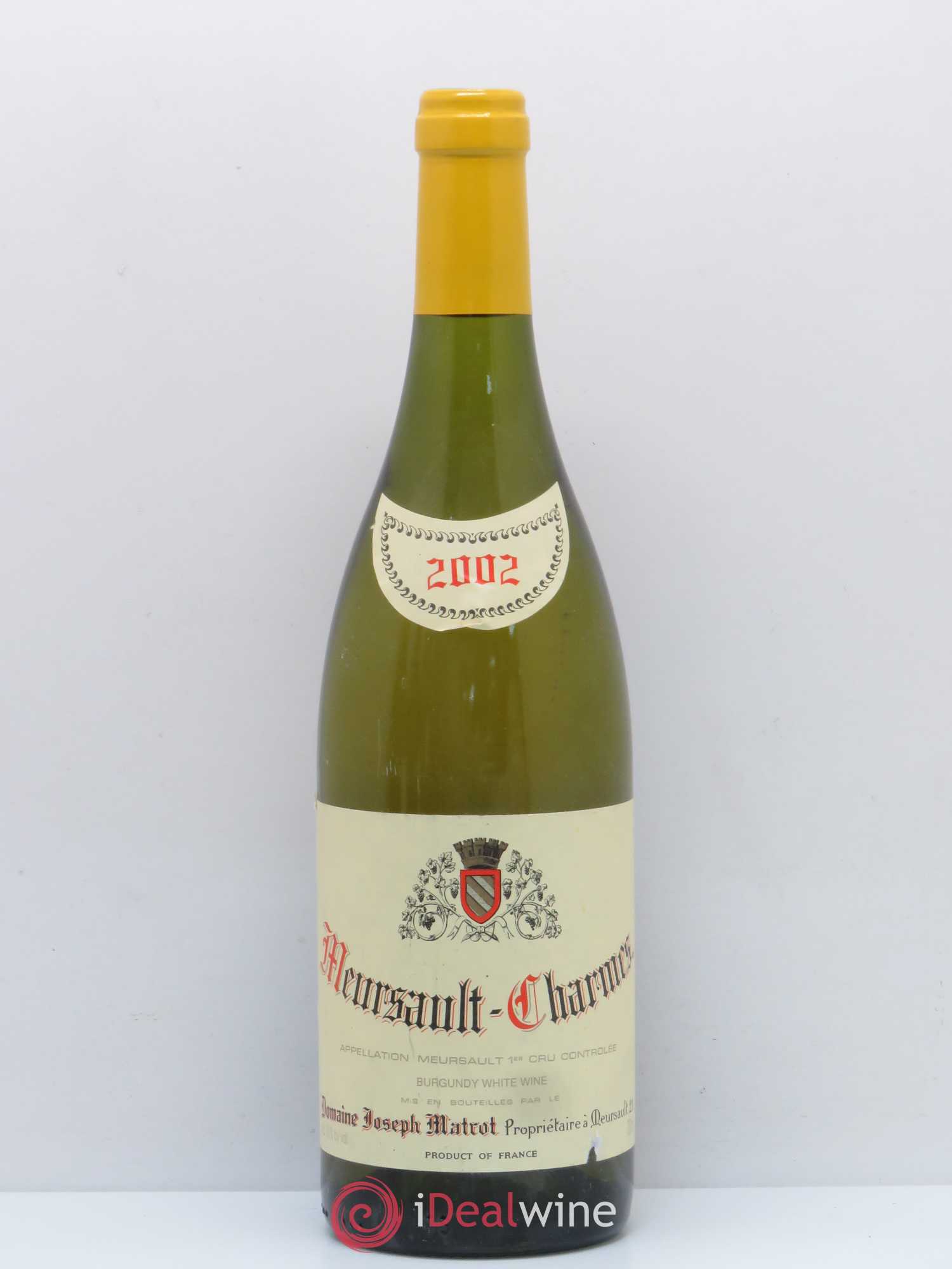Meursault 1er Cru Charmes Joseph Matrot 2002 - Posten von 1 Flasche - 0