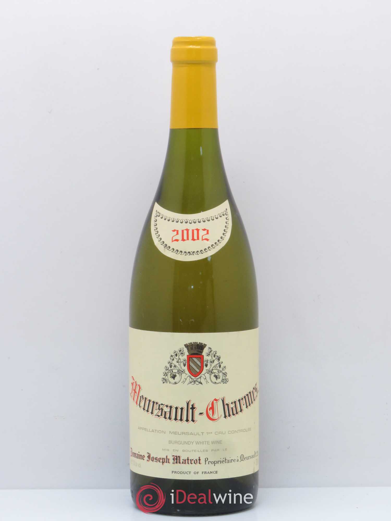 Meursault 1er Cru Charmes Joseph Matrot 2002 - Posten von 1 Flasche - 0