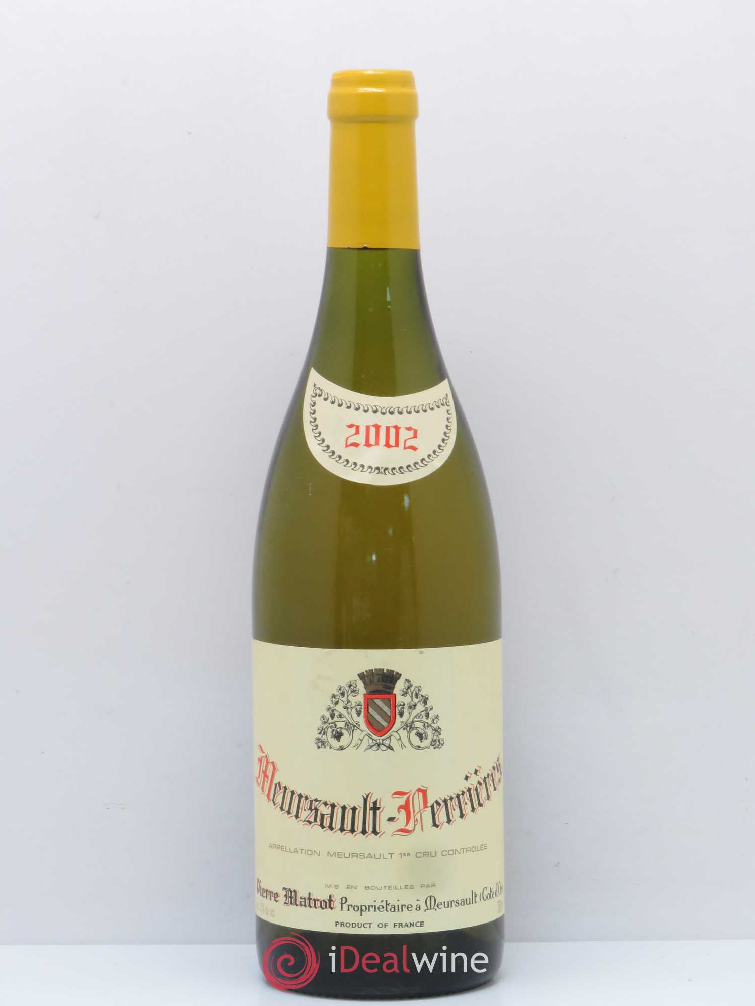 Meursault 1er Cru Perrières Pierre Matrot 2002 - Posten von 1 Flasche - 0