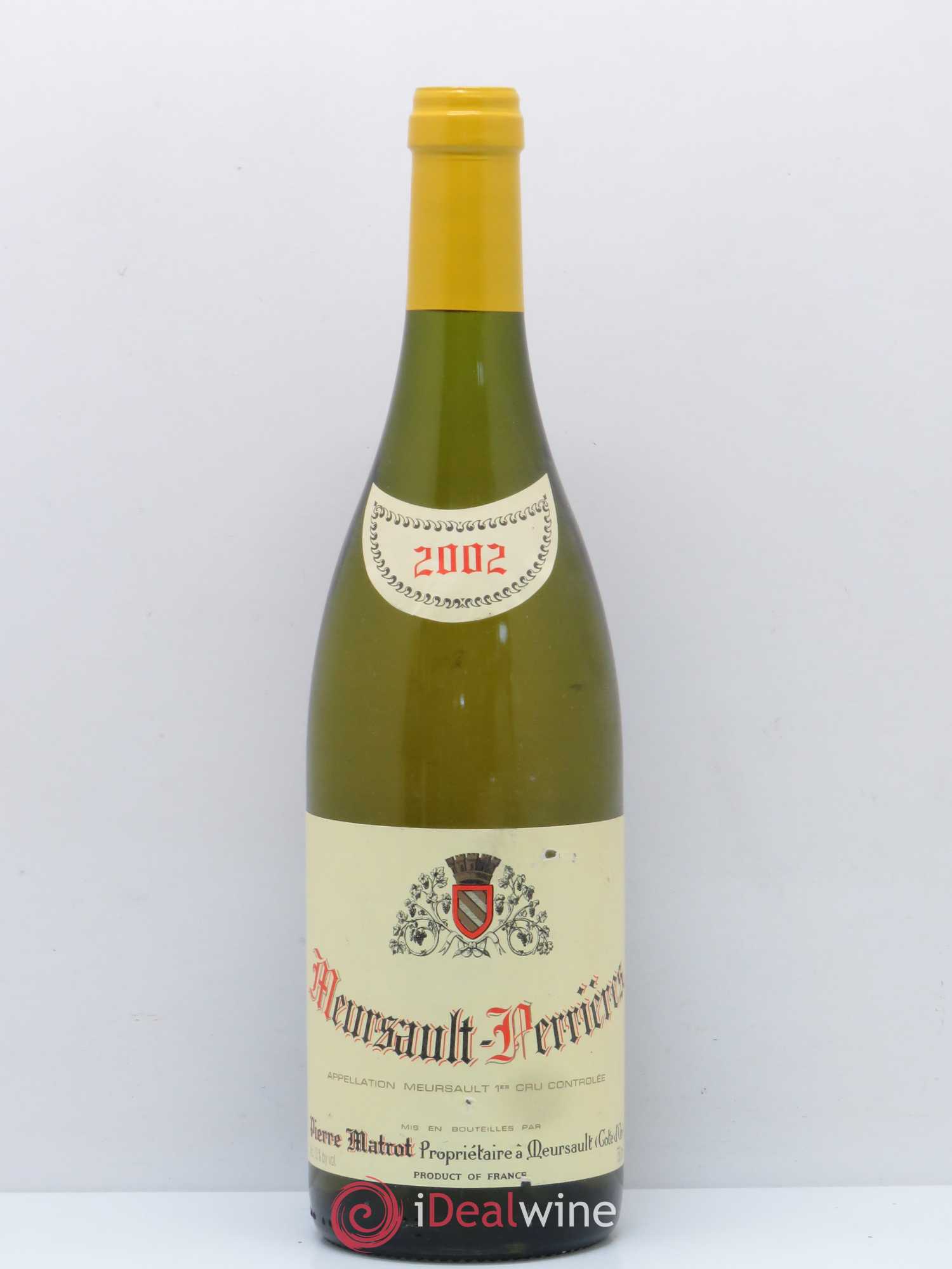 Meursault 1er Cru Perrières Pierre Matrot 2002 - Posten von 1 Flasche - 0