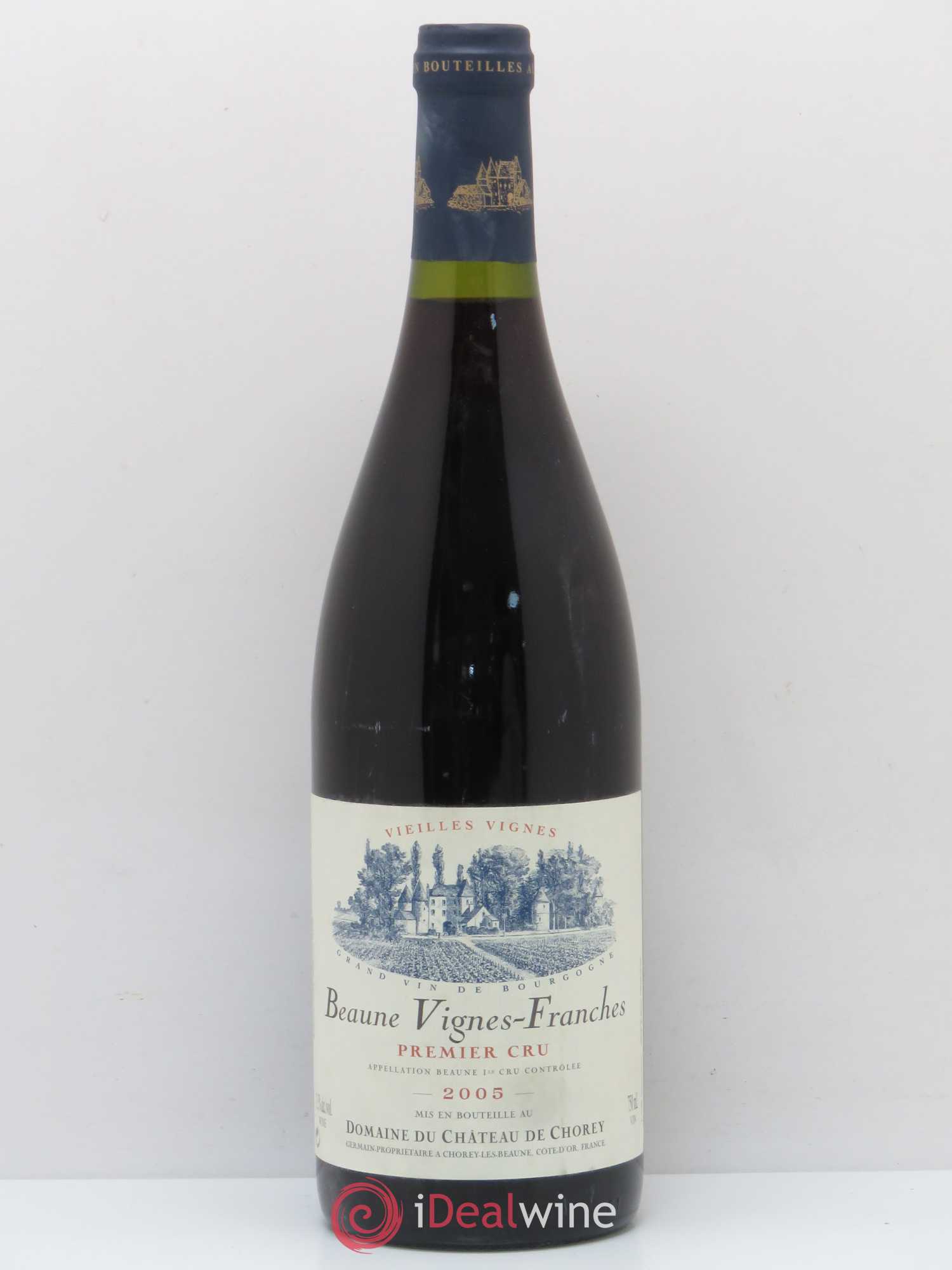 Beaune 1er Cru Vignes Franches Château de Chorey 2005 - Posten von 1 Flasche - 0
