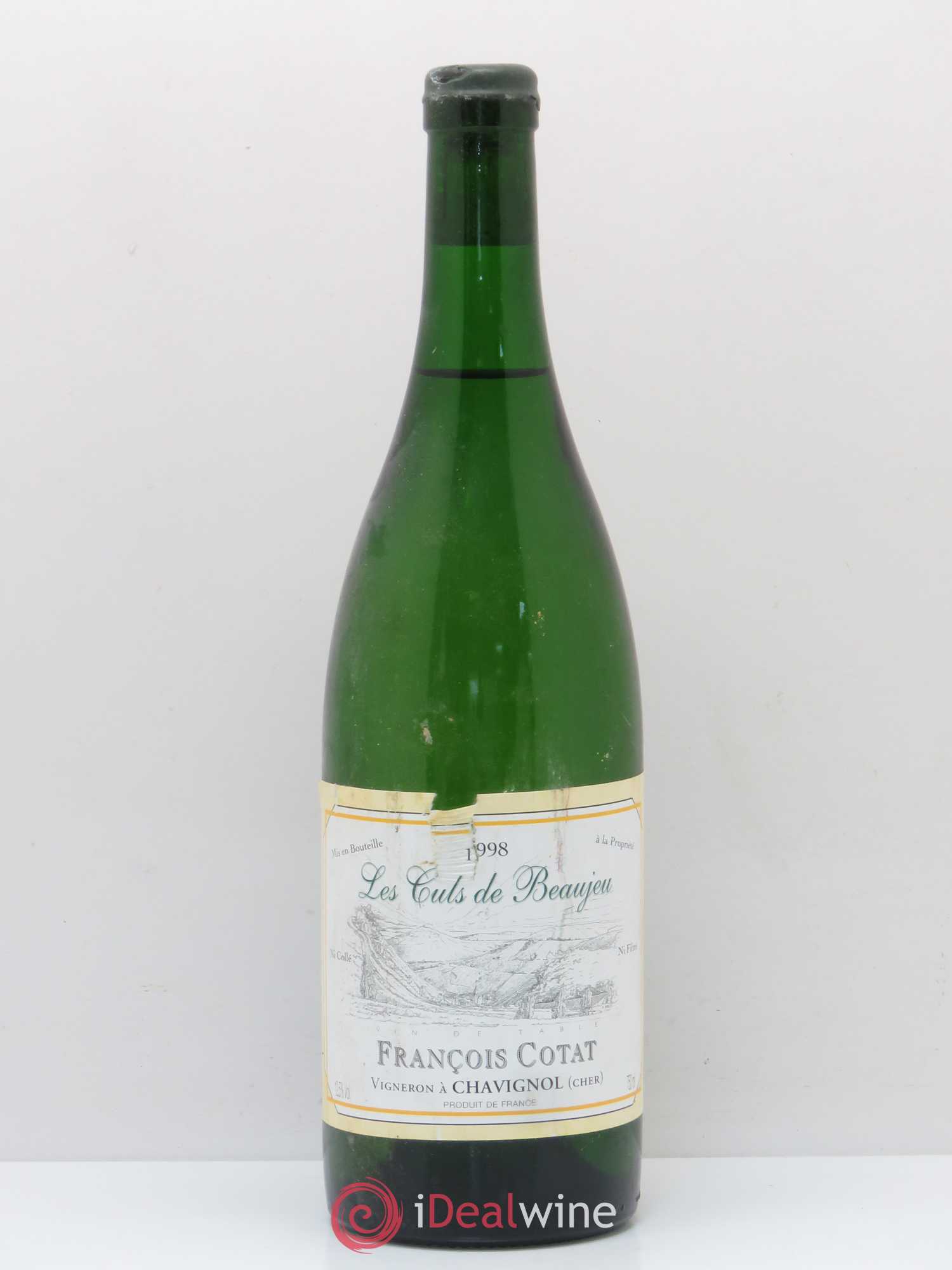 Sancerre Les Culs de Beaujeu François Cotat 1998 - Lot de 1 bouteille - 0