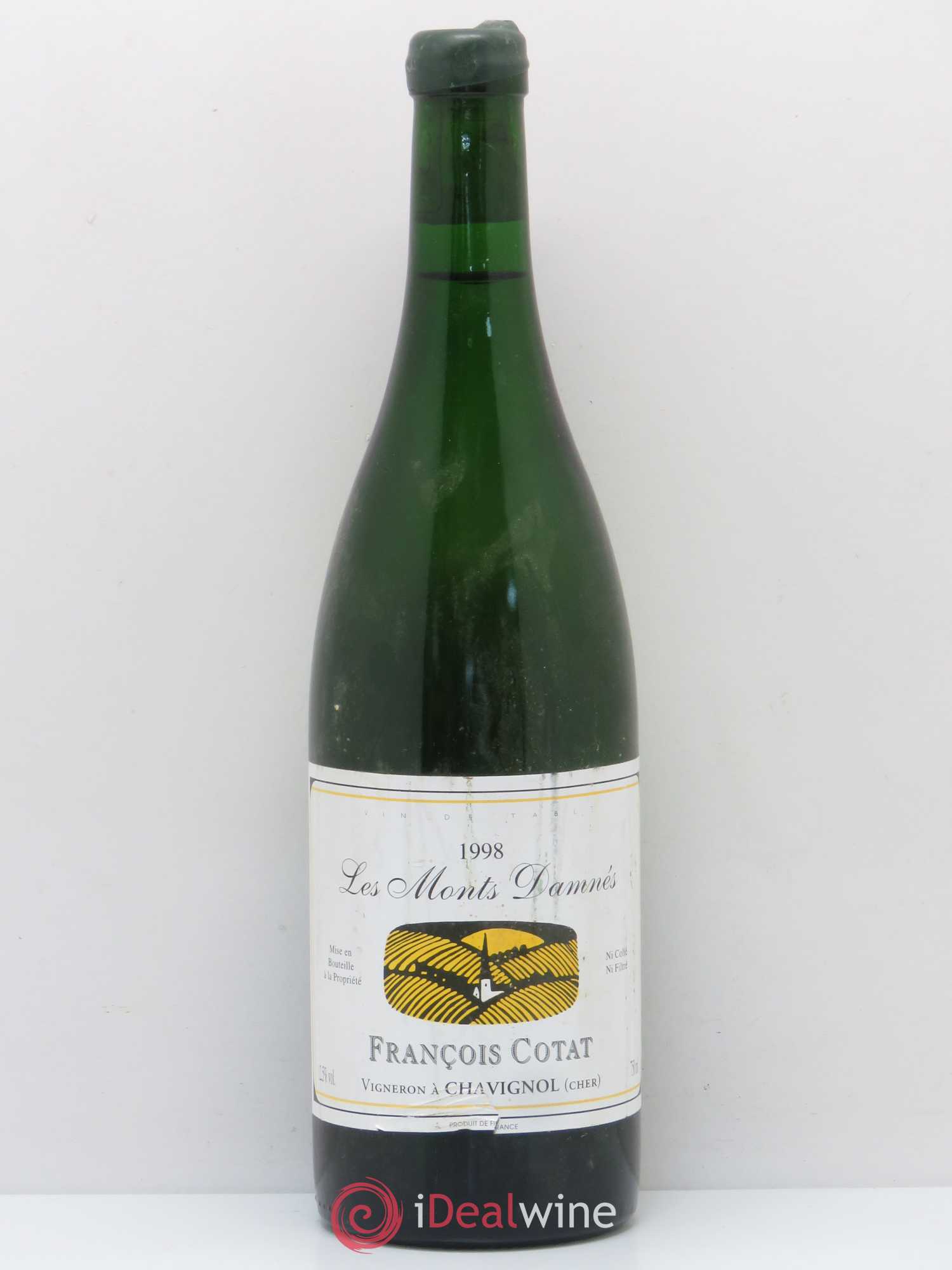 Sancerre Les Monts Damnés François Cotat 1998 - Lot de 1 bouteille - 0