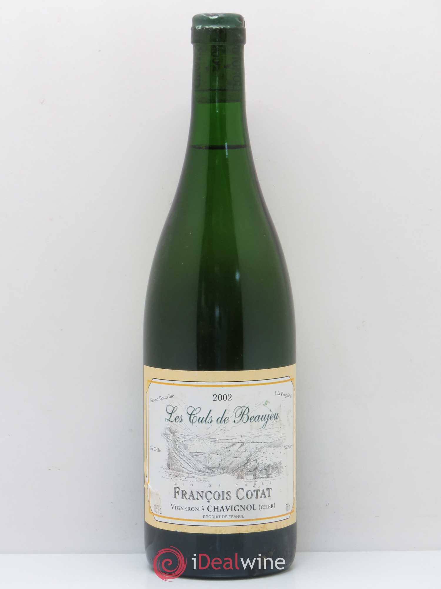Sancerre Les Culs de Beaujeu François Cotat 2002 - Lot de 1 bouteille - 0
