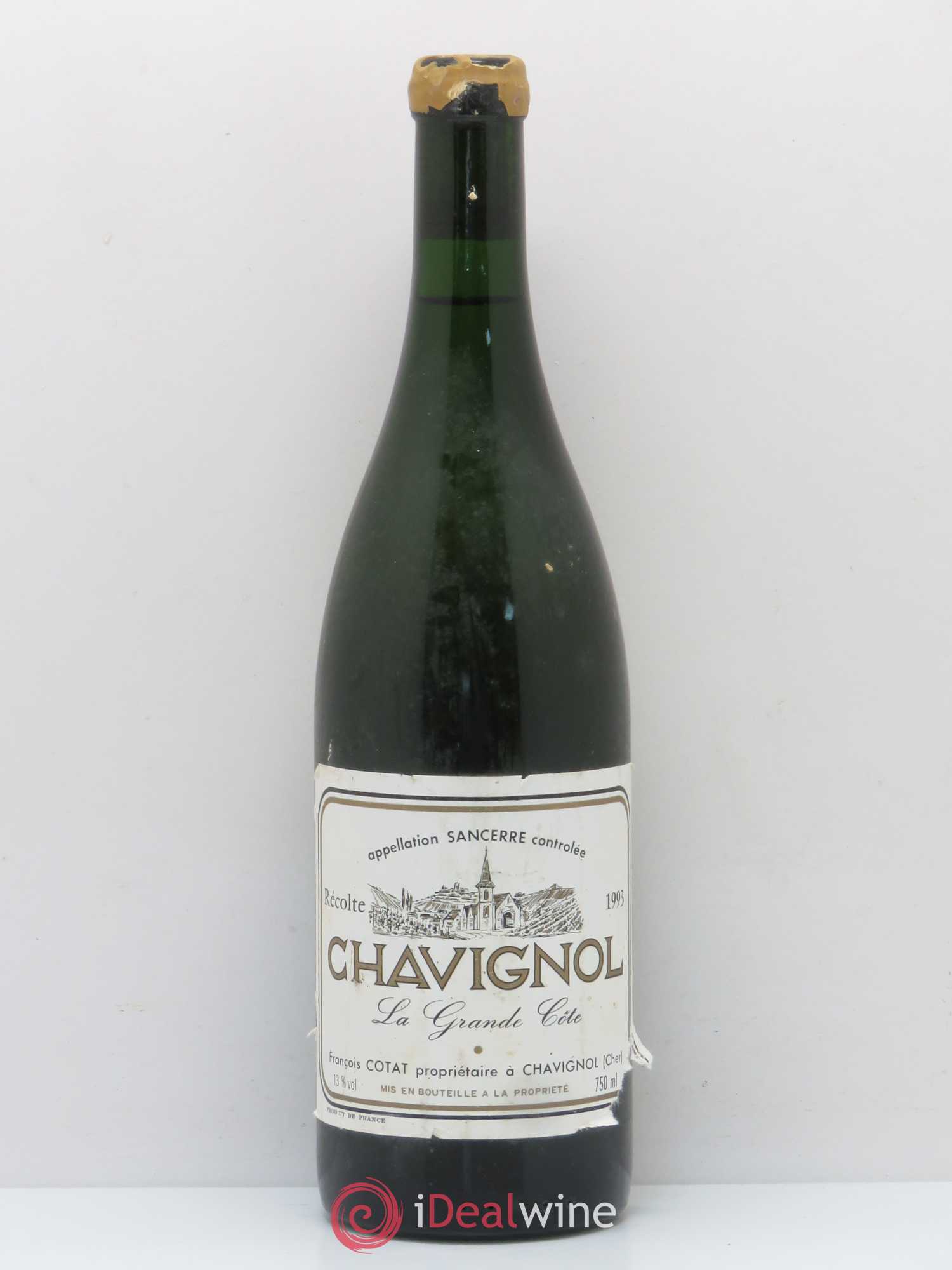 Sancerre La Grande Côte François Cotat 1993 - Lot de 1 bouteille - 0