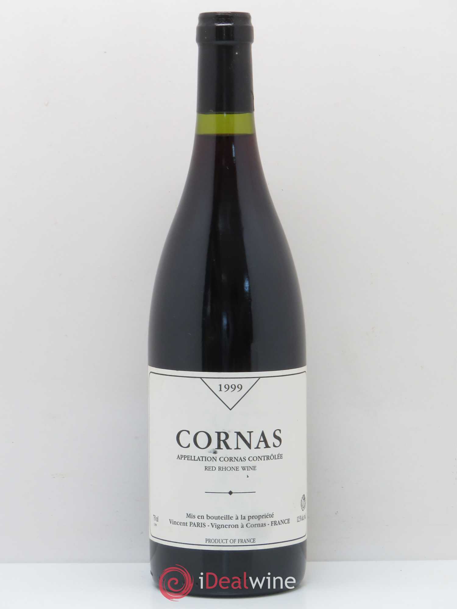 Cornas Vincent Paris 1999 - Lot de 1 bouteille - 0
