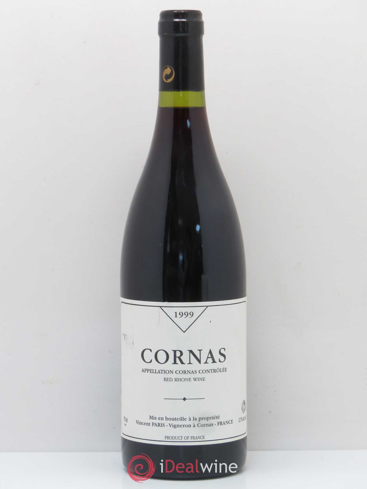 Cornas Vincent Paris 1999 - Lot de 1 bouteille - 0