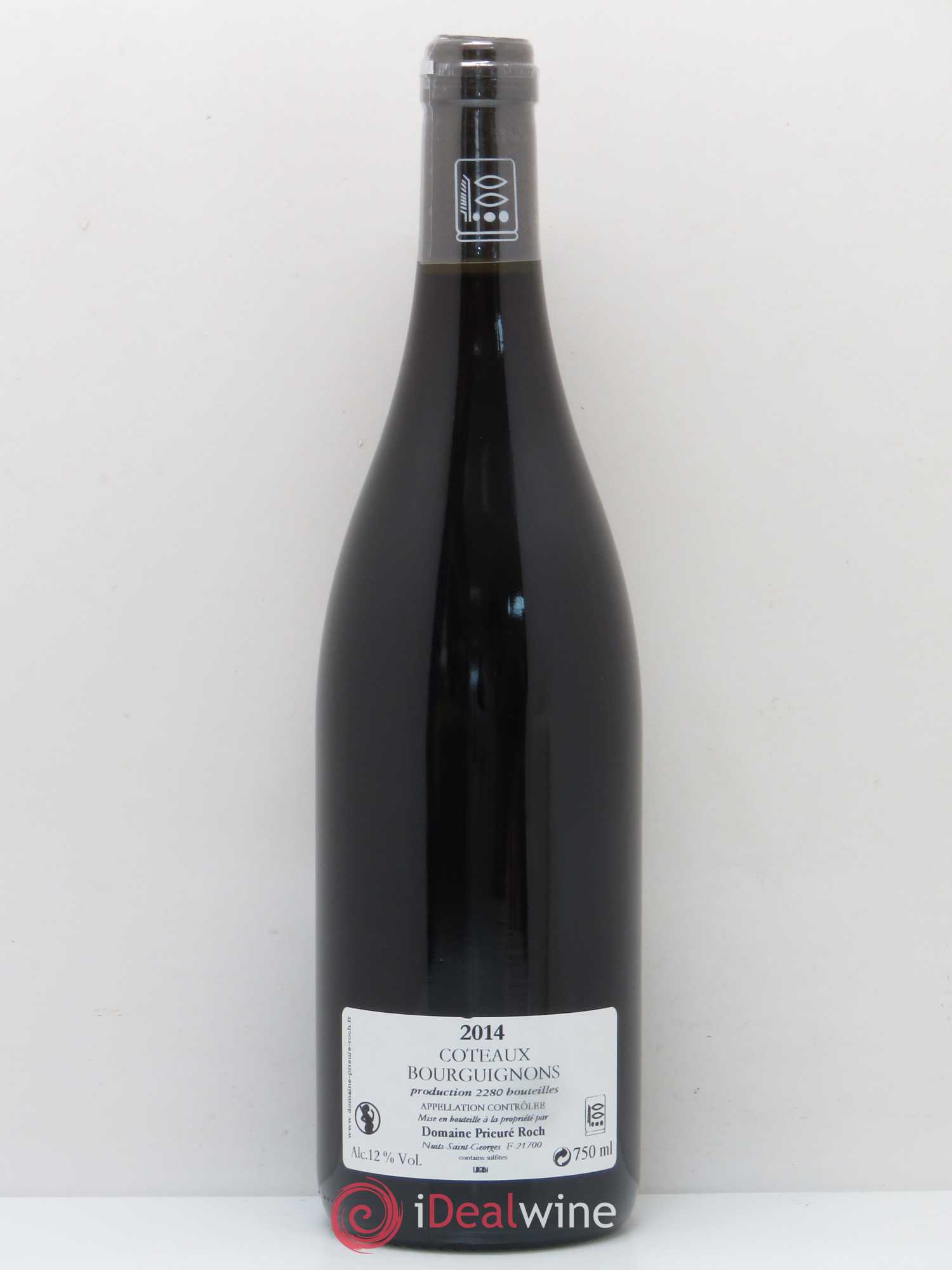Divers Coteaux Bourguignons Prieuré Roch 2014 - Lot de 1 bouteille - 1