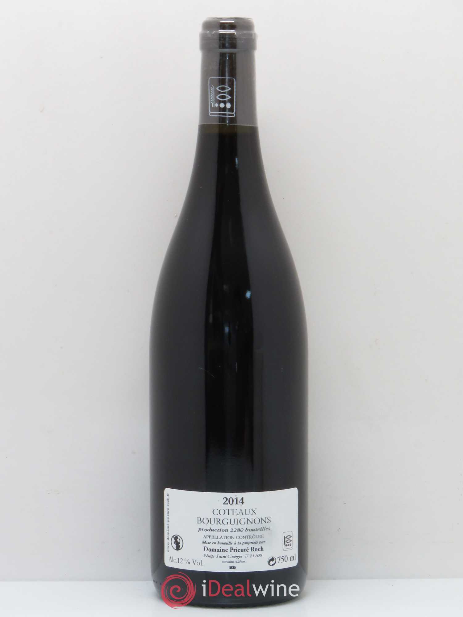 Divers Coteaux Bourguignons Prieuré Roch 2014 - Lot de 1 bouteille - 1