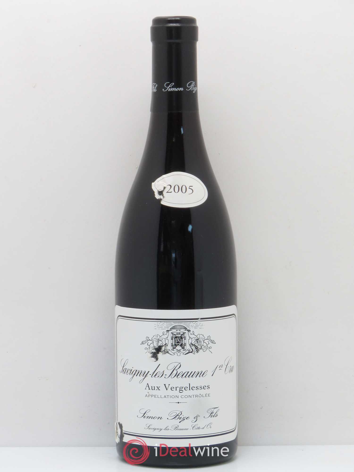 Savigny-lès-Beaune 1er Cru Aux Vergelesses Simon Bize & Fils 2005 - Lot de 1 bouteille - 0