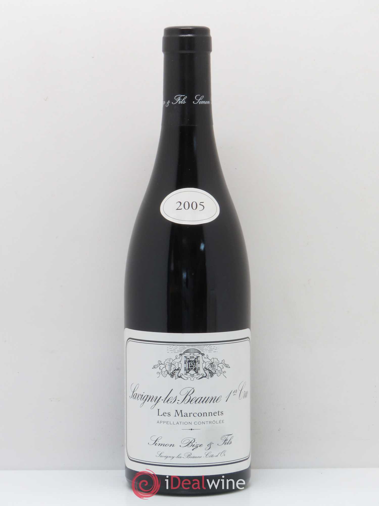 Savigny-lès-Beaune 1er Cru Les Marconnets Simon Bize 2005 - Lot de 1 bouteille - 0