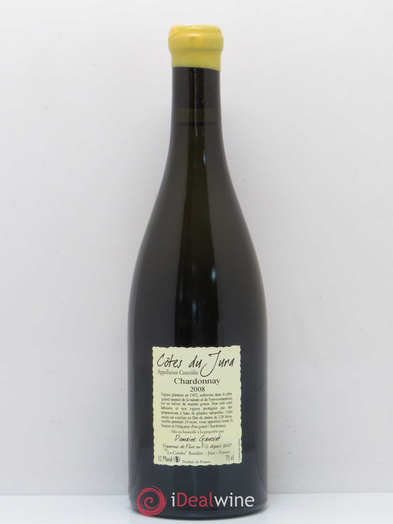 Côtes du Jura Les Chalasses Vieilles Vignes Jean-François Ganevat (Domaine) 2008 - Lot de 1 bouteille - 1