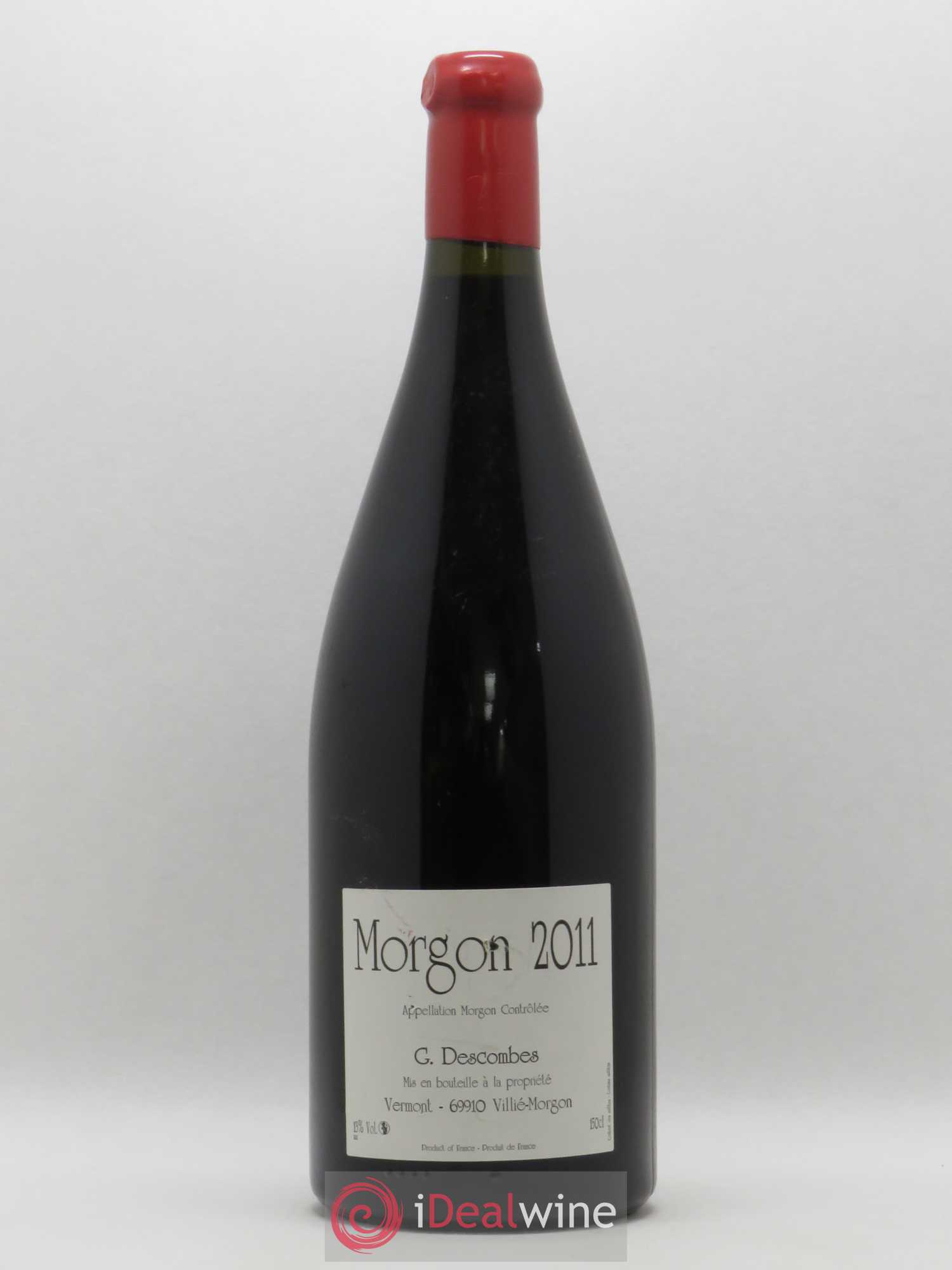 Morgon Vieilles vignes Georges Descombes (Domaine) 2011 - Lot de 1 magnum - 0