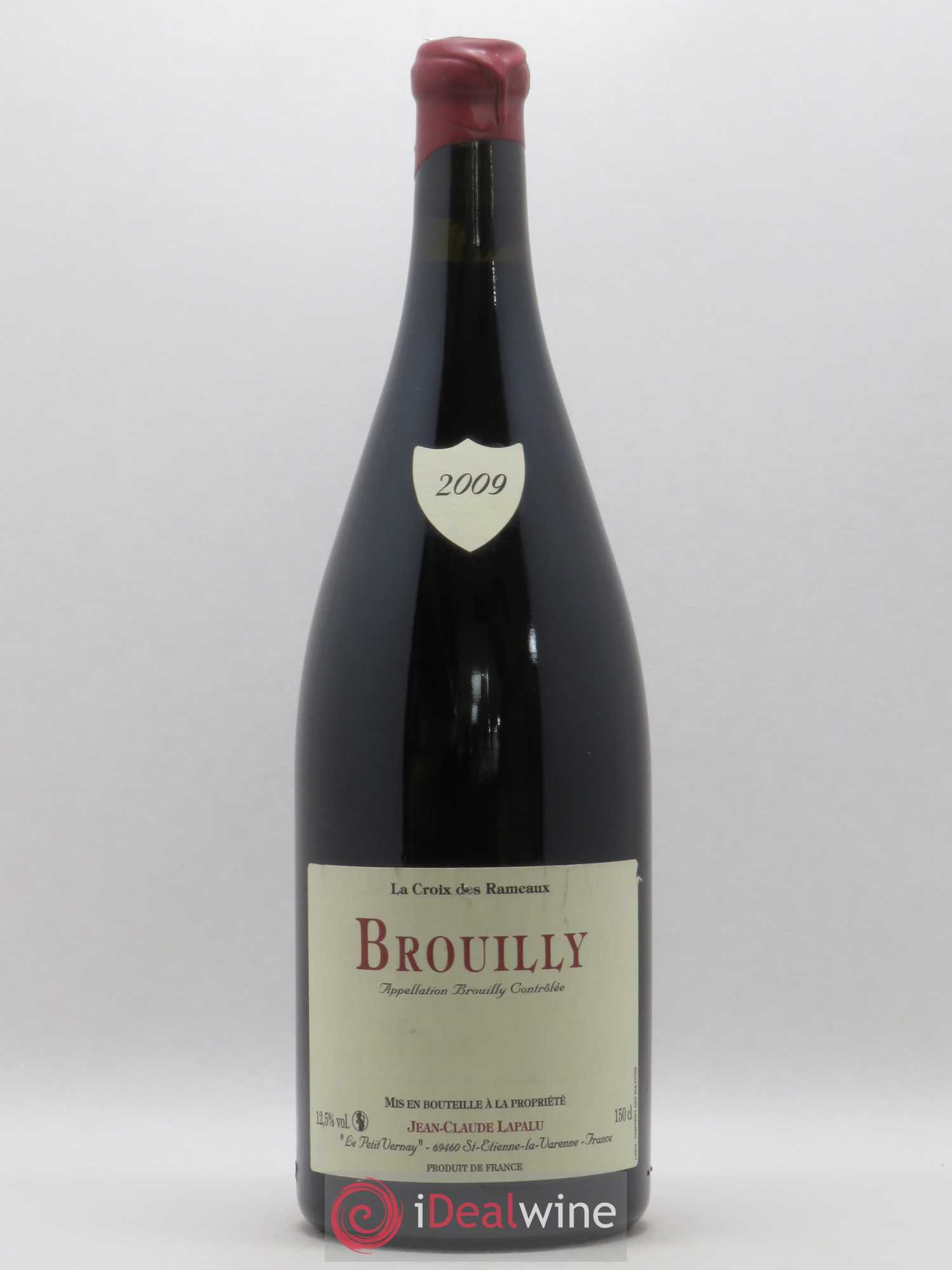 Brouilly La Croix des Rameaux Jean-Claude Lapalu 2009 - Lot de 1 magnum - 0