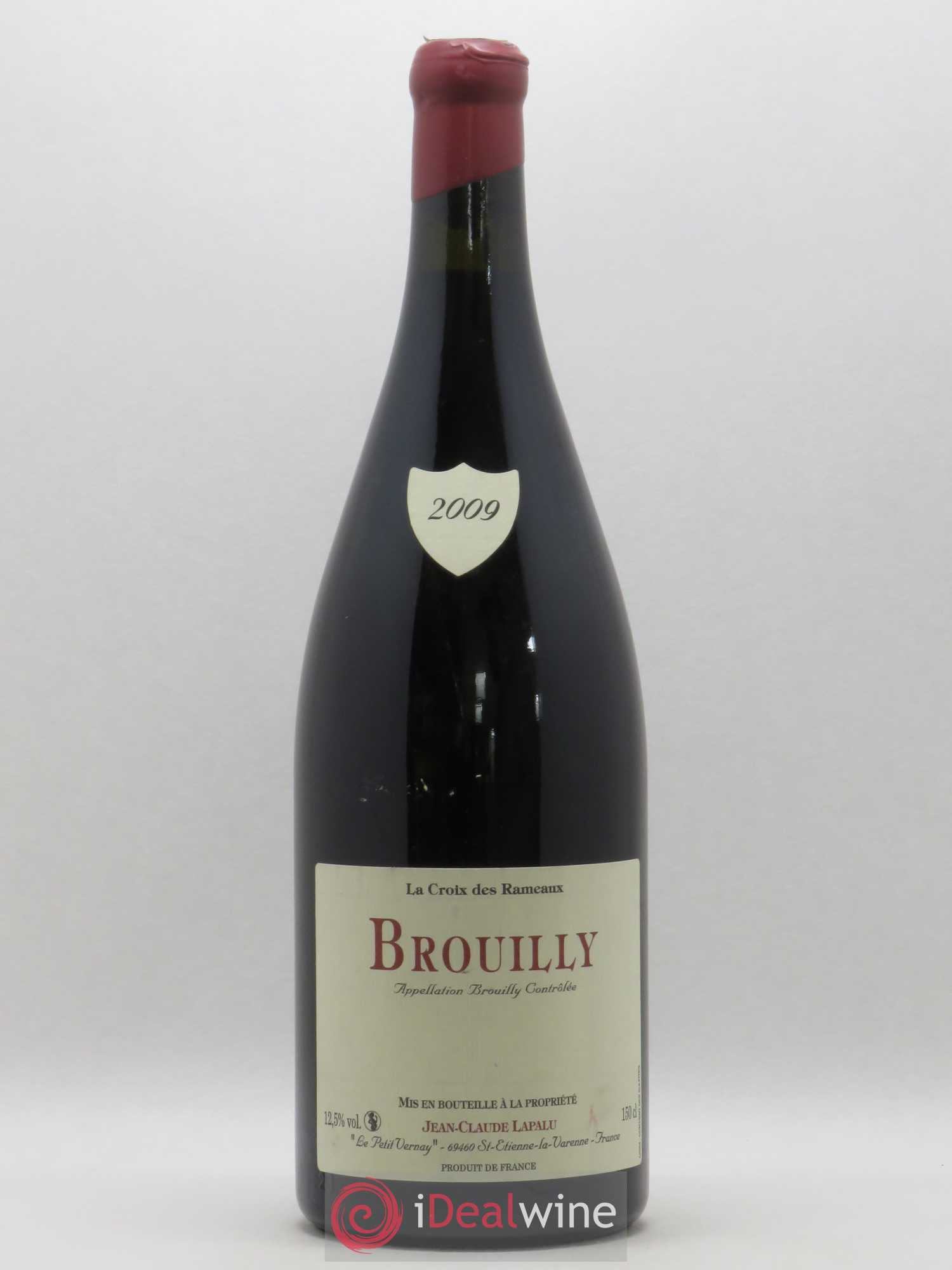 Brouilly La Croix des Rameaux Jean-Claude Lapalu 2009 - Lot de 1 magnum - 0