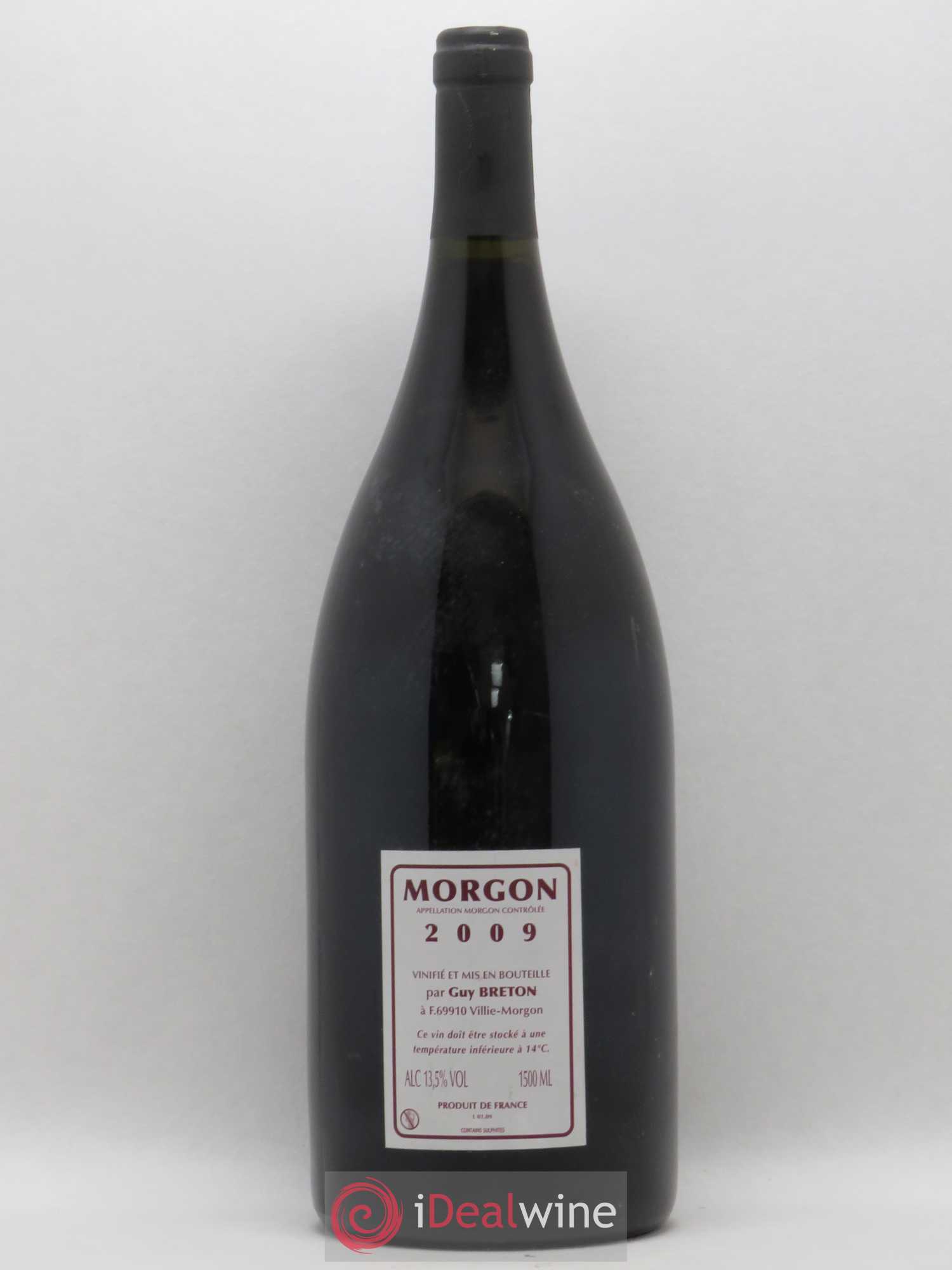 Morgon Ptit Max Guy Breton 2009 - Posten von 1 Magnum - 1