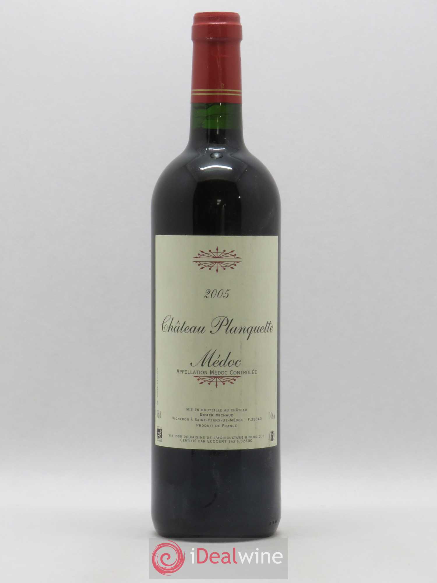 Médoc Château Planquette 2005 - Posten von 1 Flasche - 0