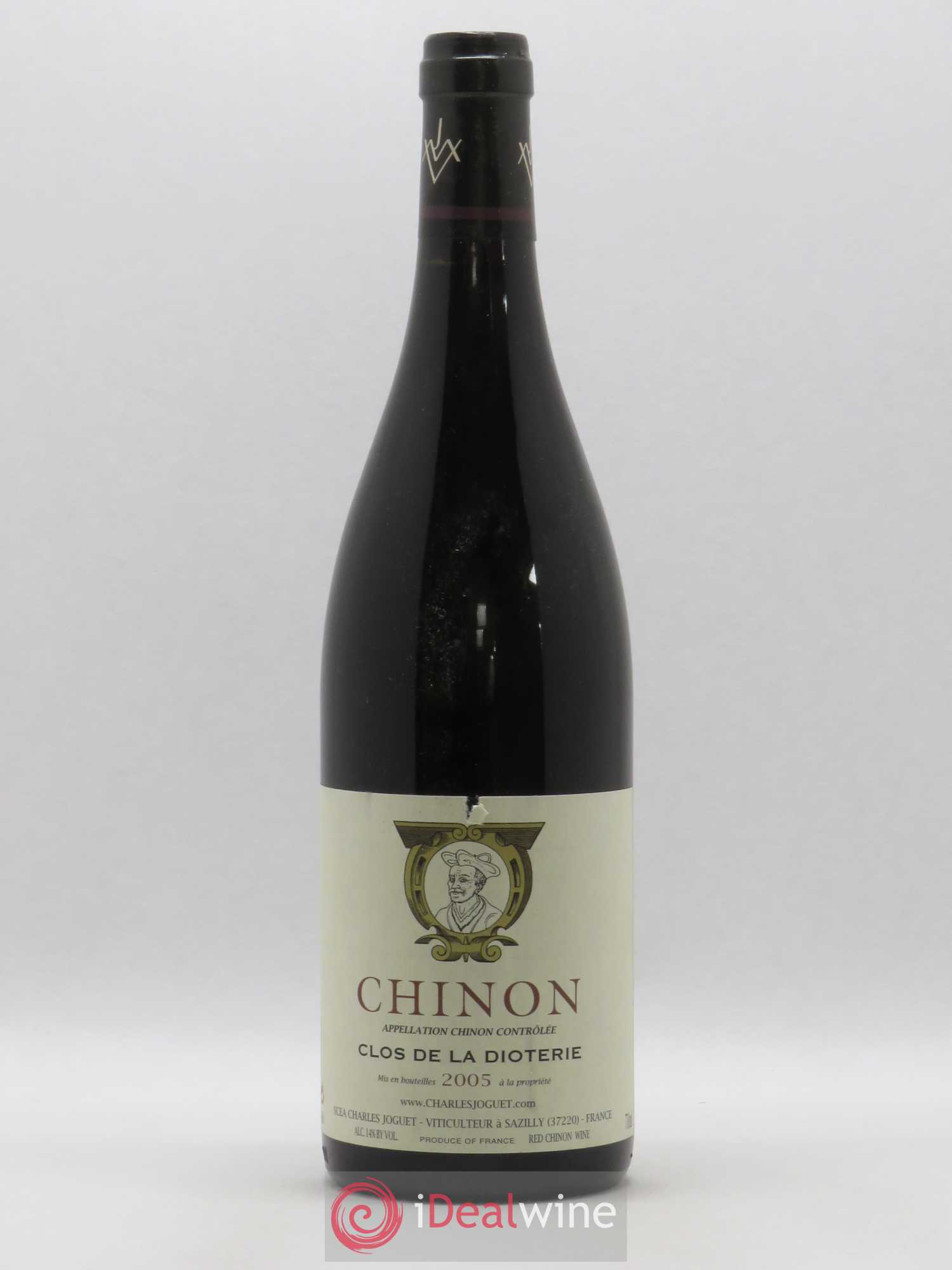 Chinon Clos de La Dioterie Charles Joguet 2005 - Lot de 1 bouteille - 0
