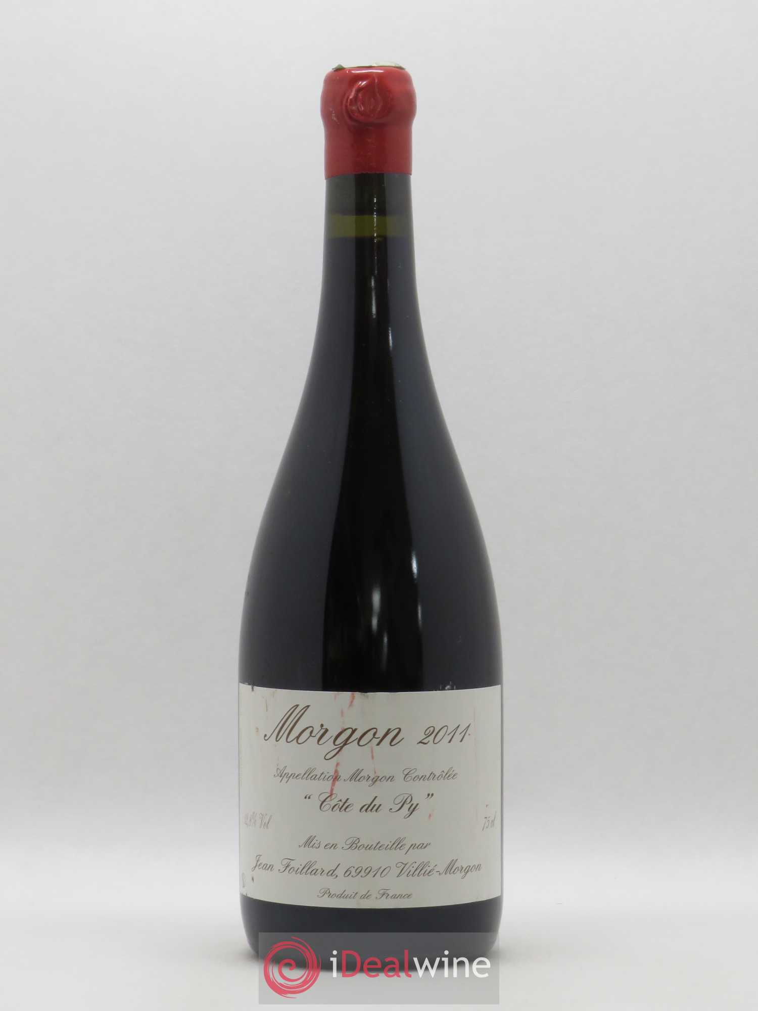 Morgon Côte du Py Jean Foillard 2011 - Lot de 1 bouteille - 0