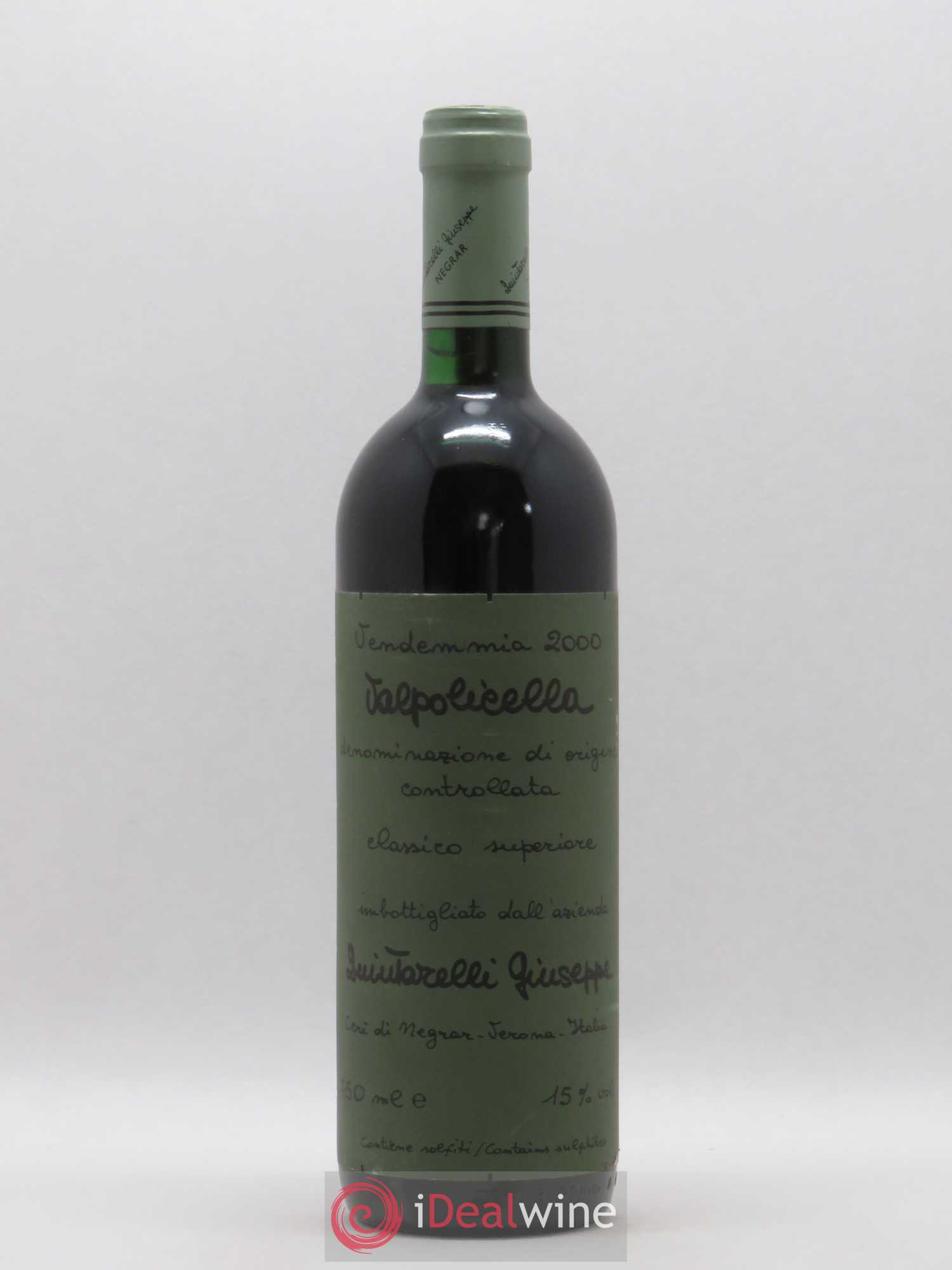Valpolicella Classico Superiore Giuseppe Quintarelli 2000 - Lot de 1 bouteille - 0