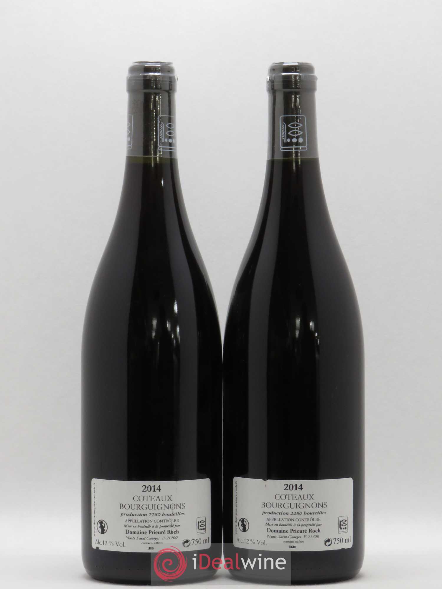 Coteaux Bourguignons Prieuré Roch 2014 - Lot de 2 bouteilles - 1