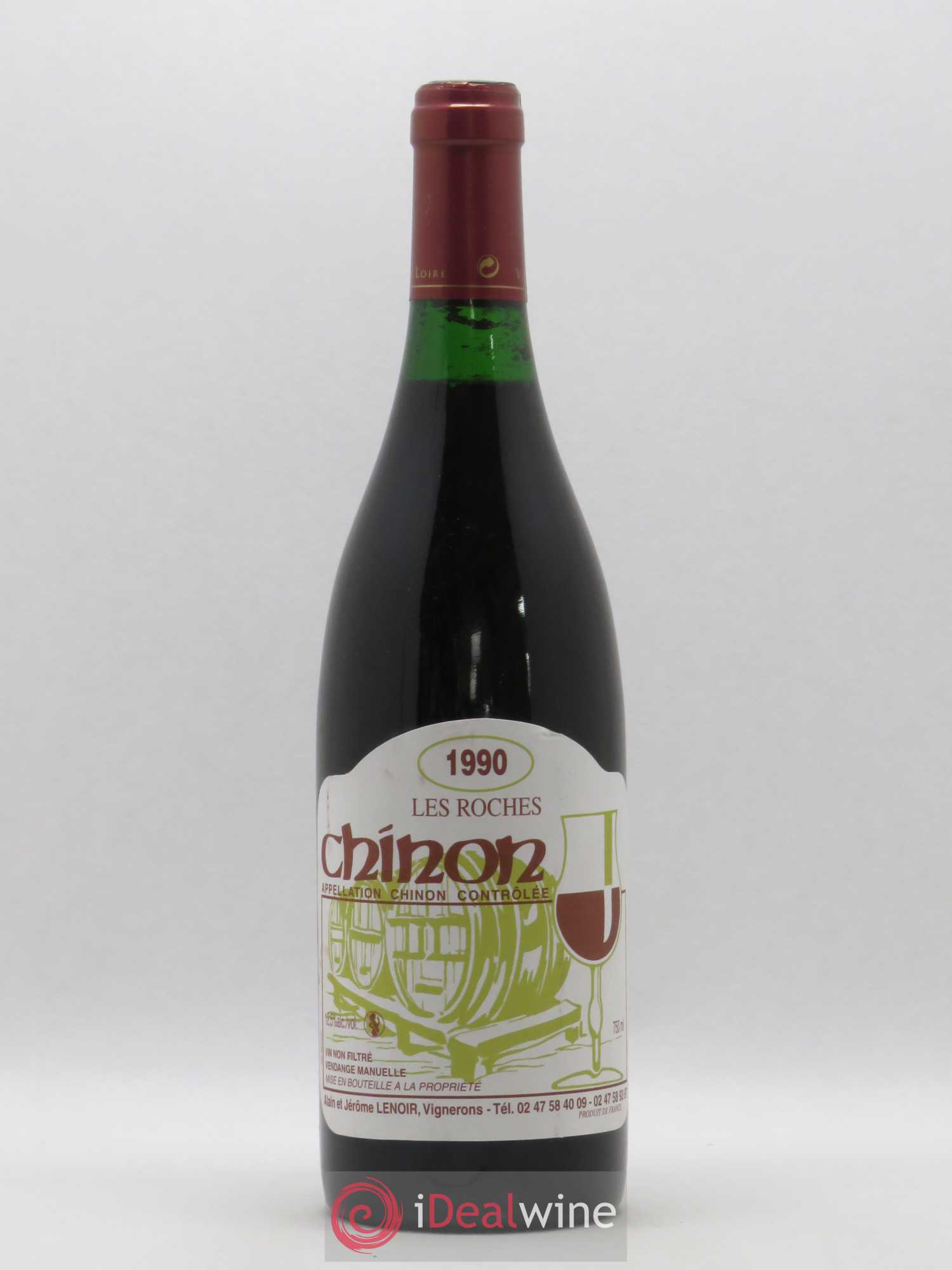 Chinon Les Roches Lenoir (Domaine) 1990 - Lot de 1 bouteille - 0