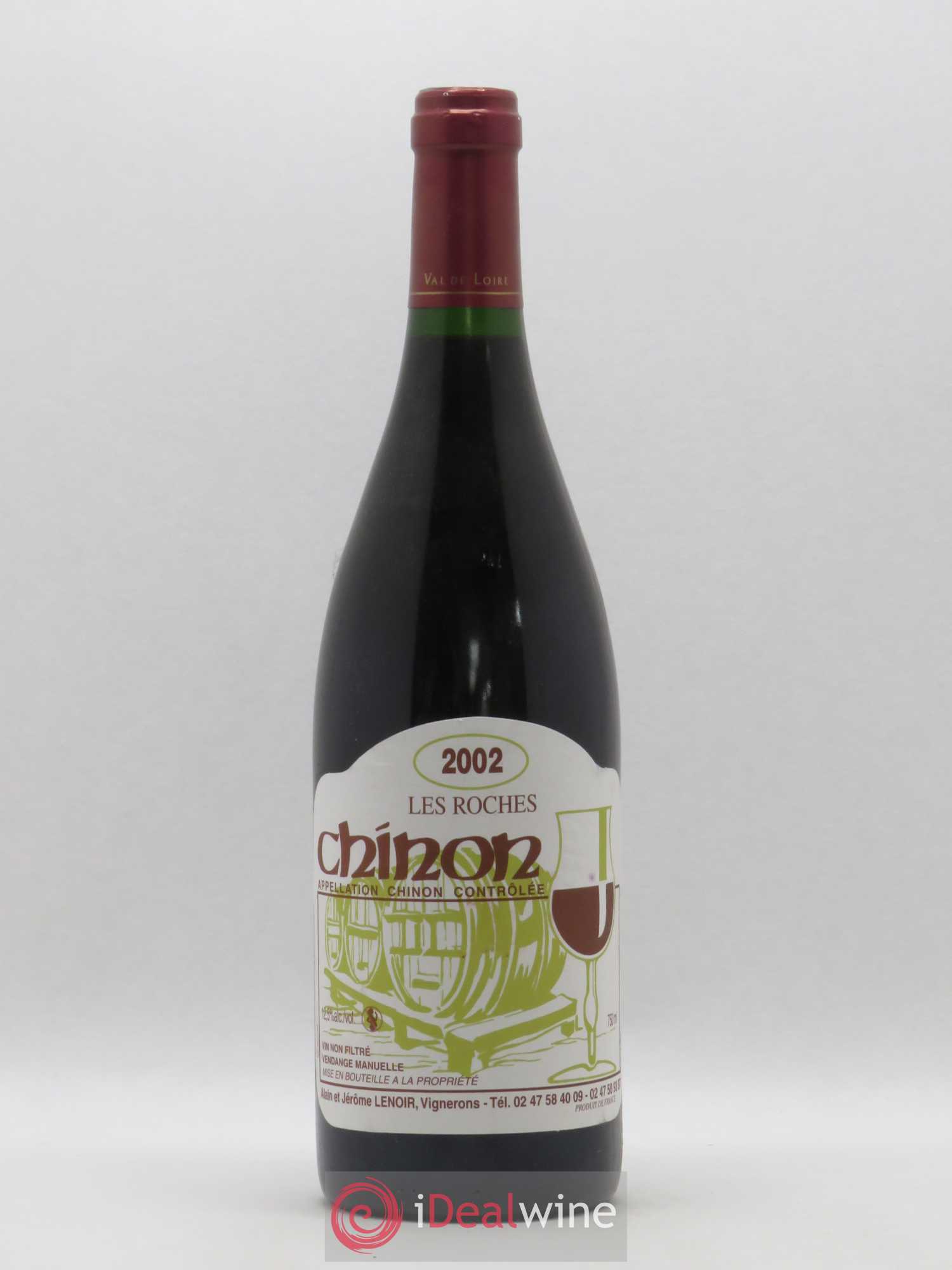 Chinon Les Roches Lenoir (Domaine) 2002 - Lot de 1 bouteille - 0