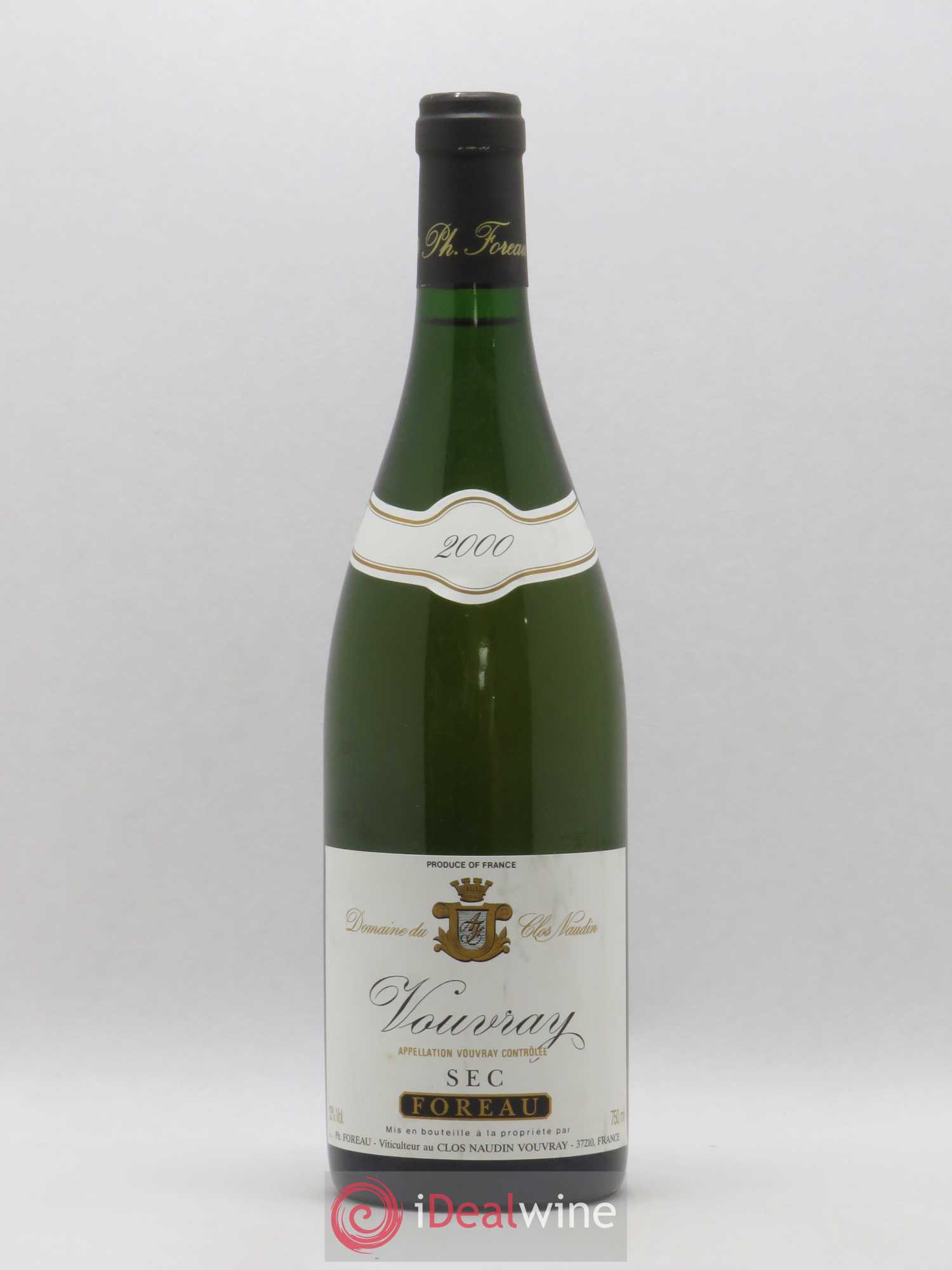 Vouvray Sec Clos Naudin - Philippe Foreau 2000 - Lot de 1 bouteille - 0