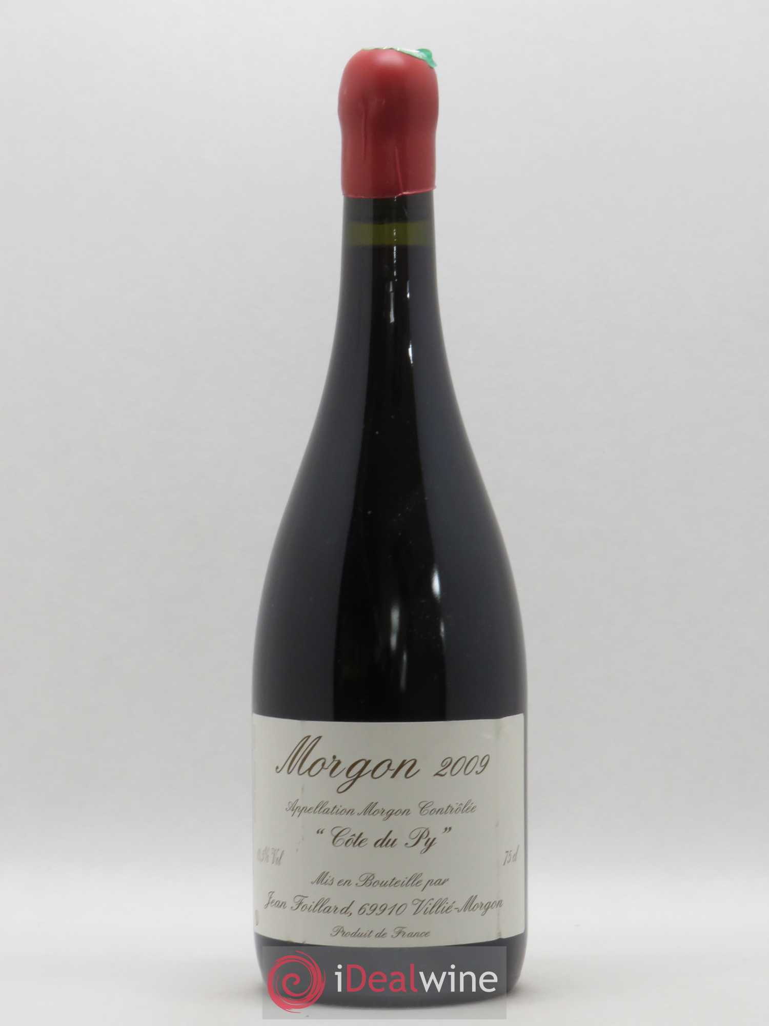 Morgon Côte du Py Jean Foillard 2009 - Lot de 1 bouteille - 0