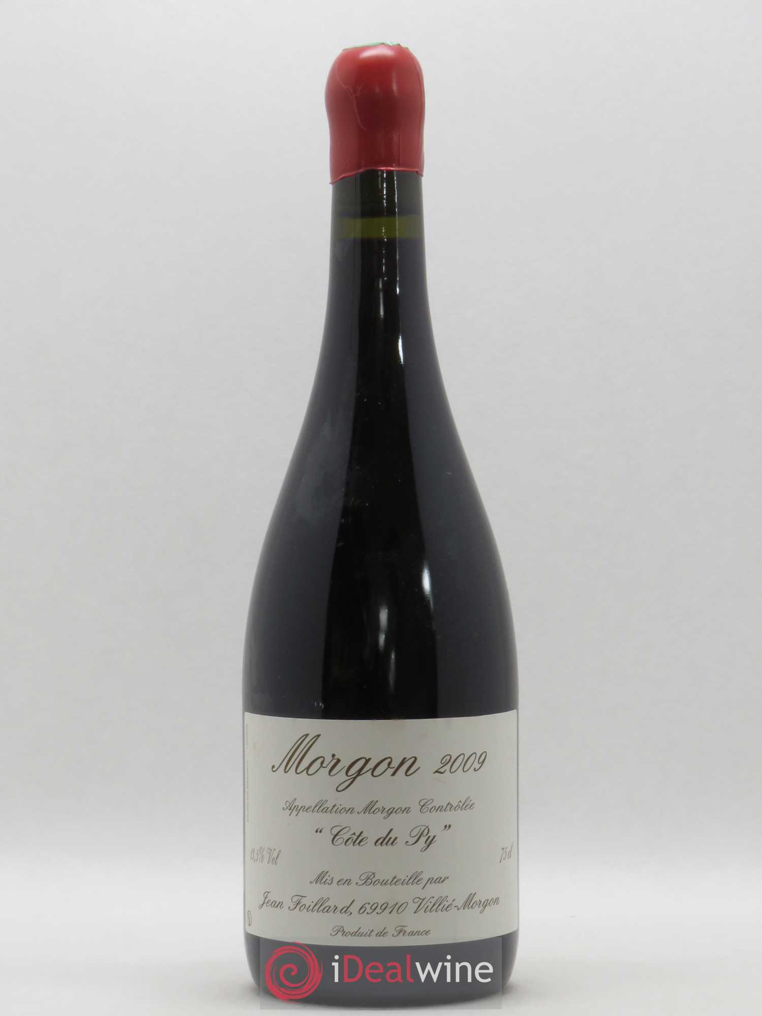 Morgon Côte du Py Jean Foillard 2009 - Lot de 1 bouteille - 0