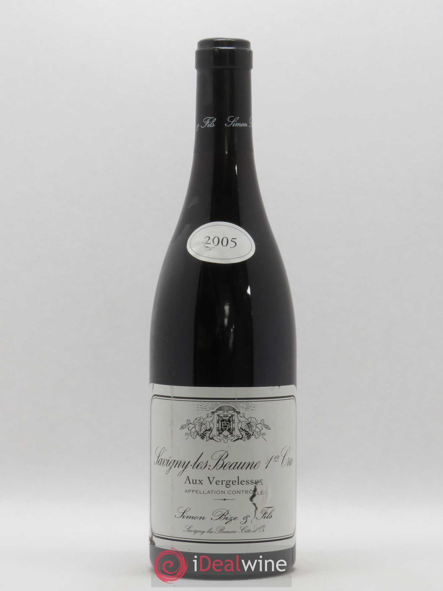 Savigny-lès-Beaune 1er Cru Aux Vergelesses Simon Bize & Fils 2005 - Lot de 1 bouteille - 0