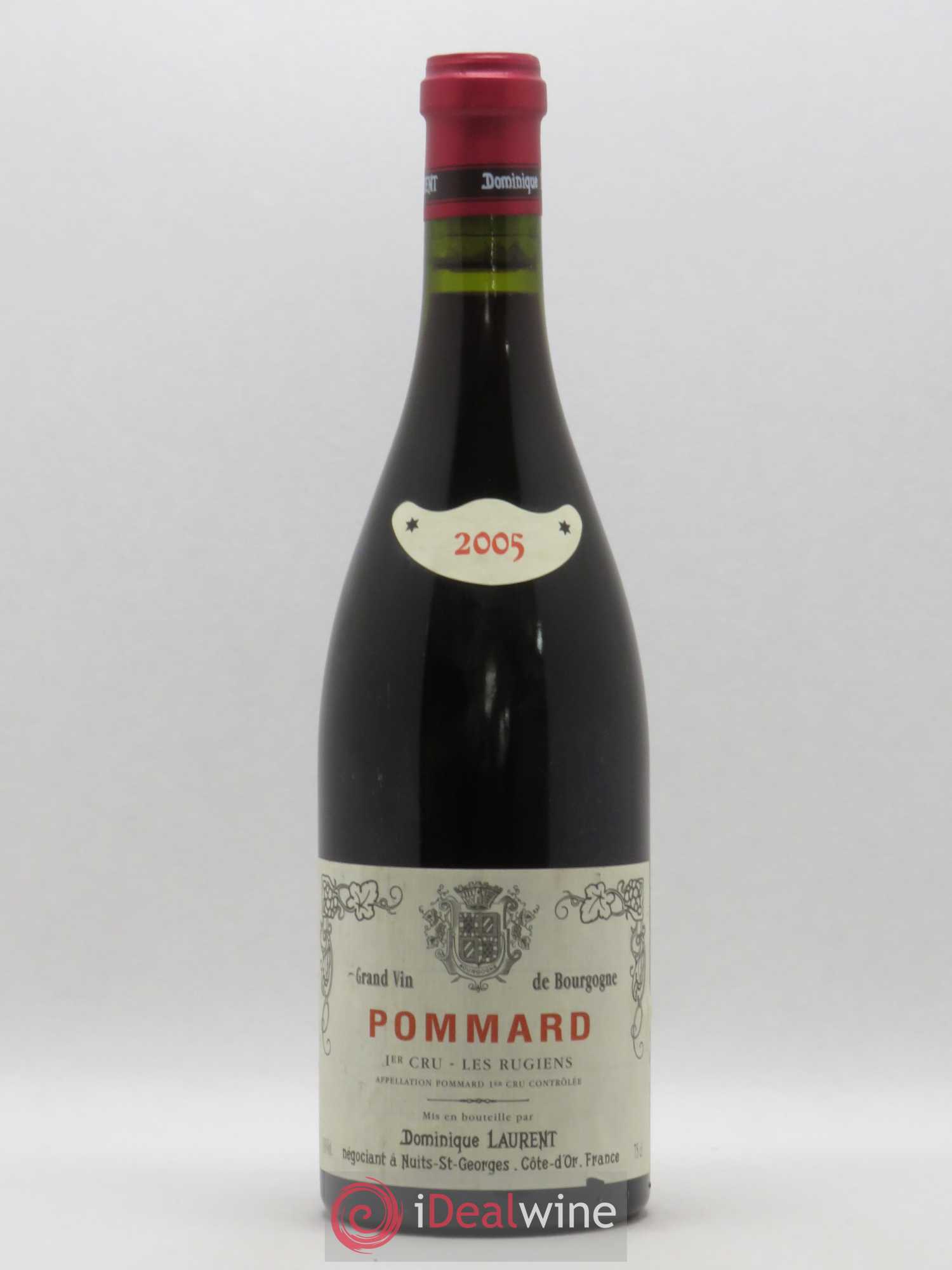 Pommard 1er Cru Rugiens Laurent Père et Fils 2005 - Lot de 1 bouteille - 0