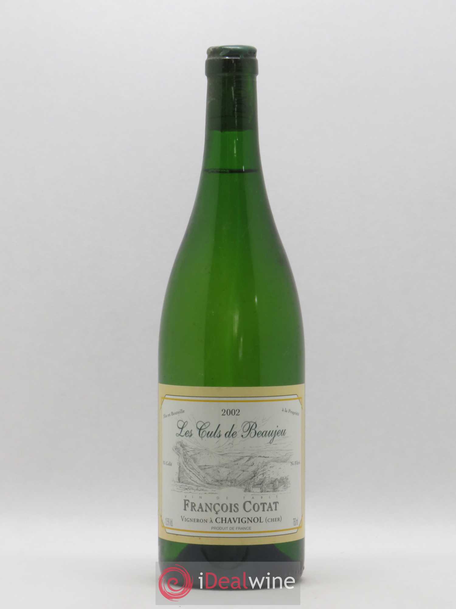 Sancerre Les Culs de Beaujeu François Cotat 2002 - Lot de 1 bouteille - 0