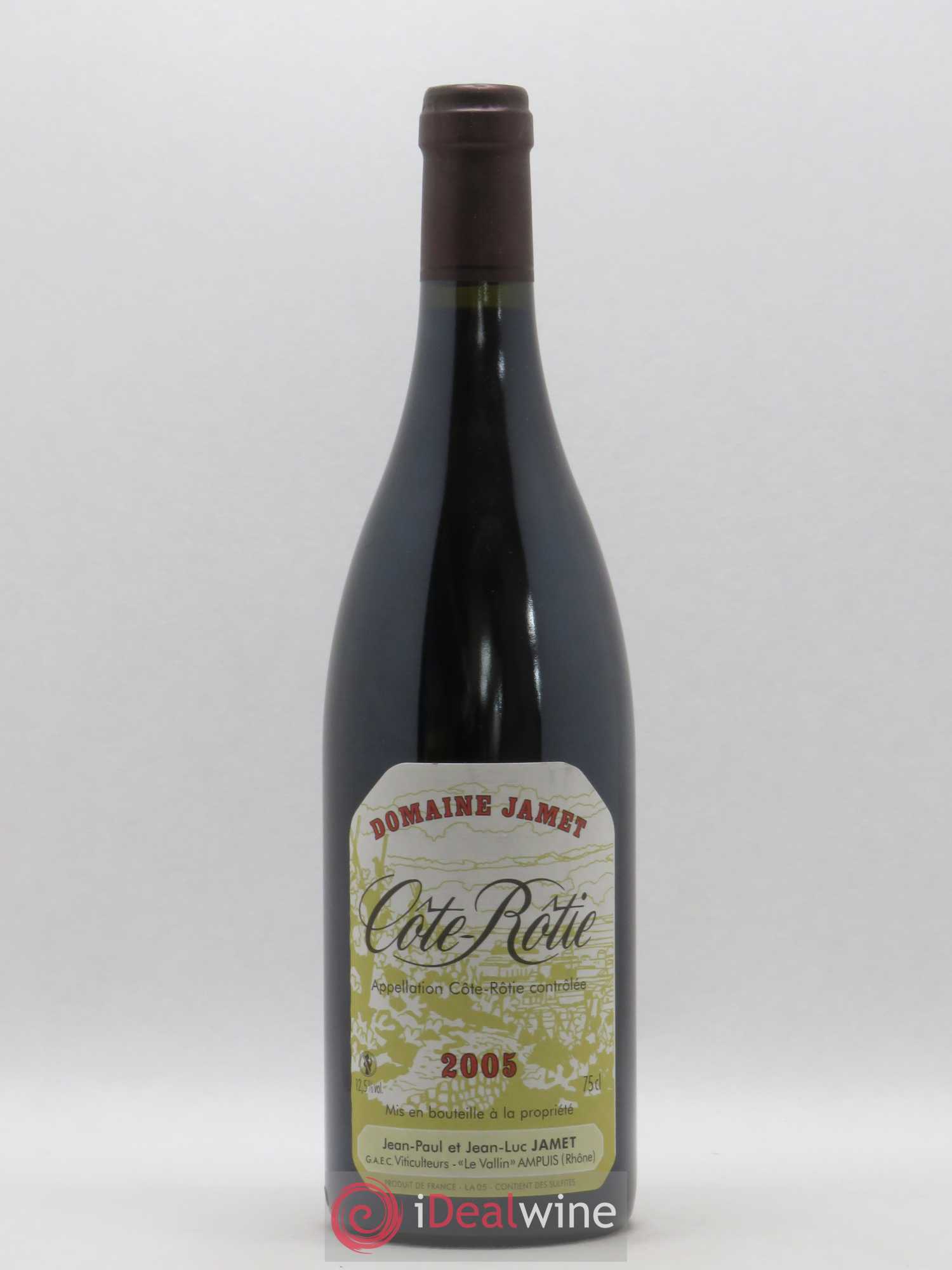 Côte-Rôtie Jamet (Domaine) 2005 - Lot de 1 bouteille - 0