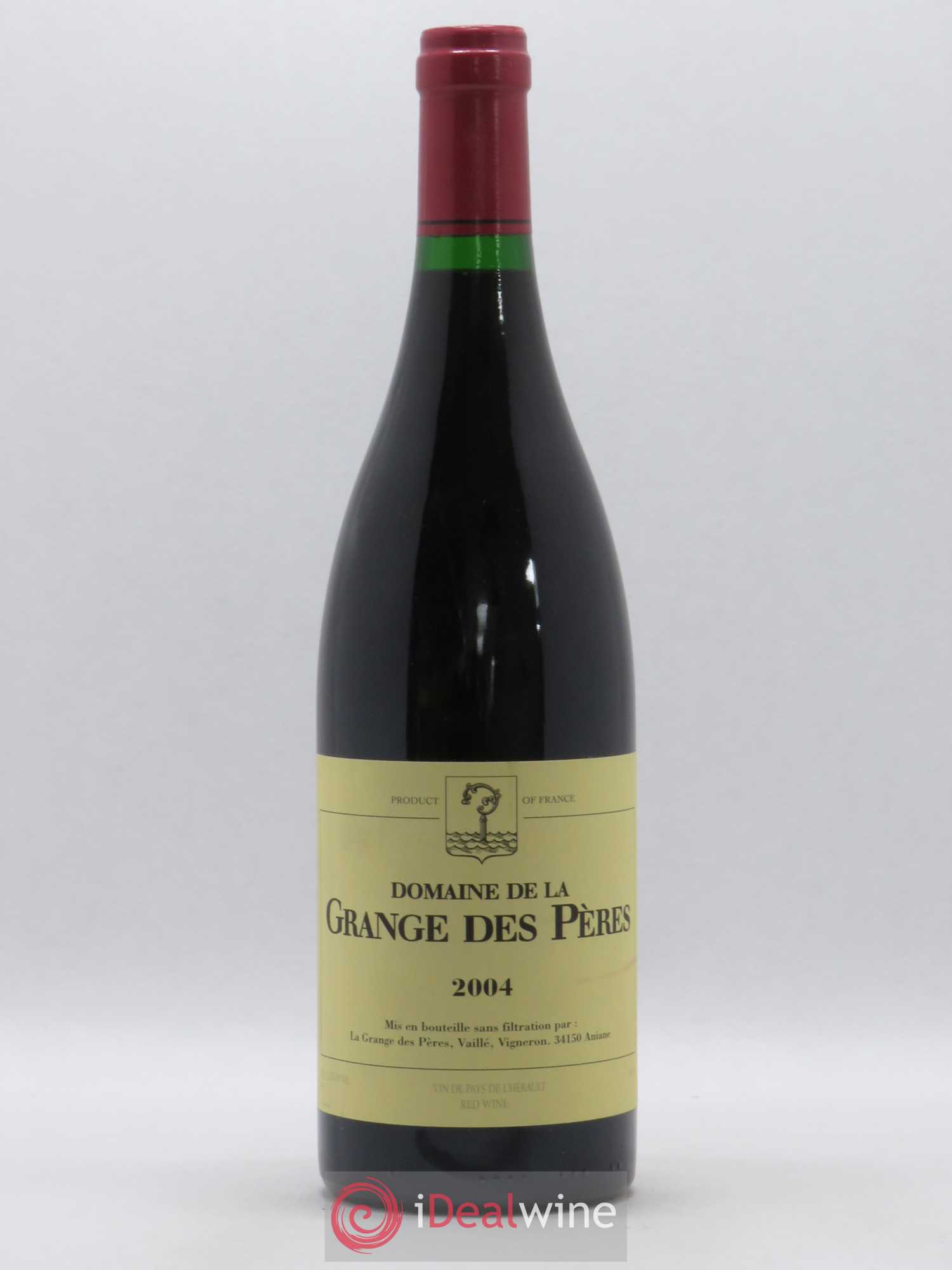 Pays d'Hérault Grange des Pères Laurent Vaillé 2004 - Lot de 1 bouteille - 0