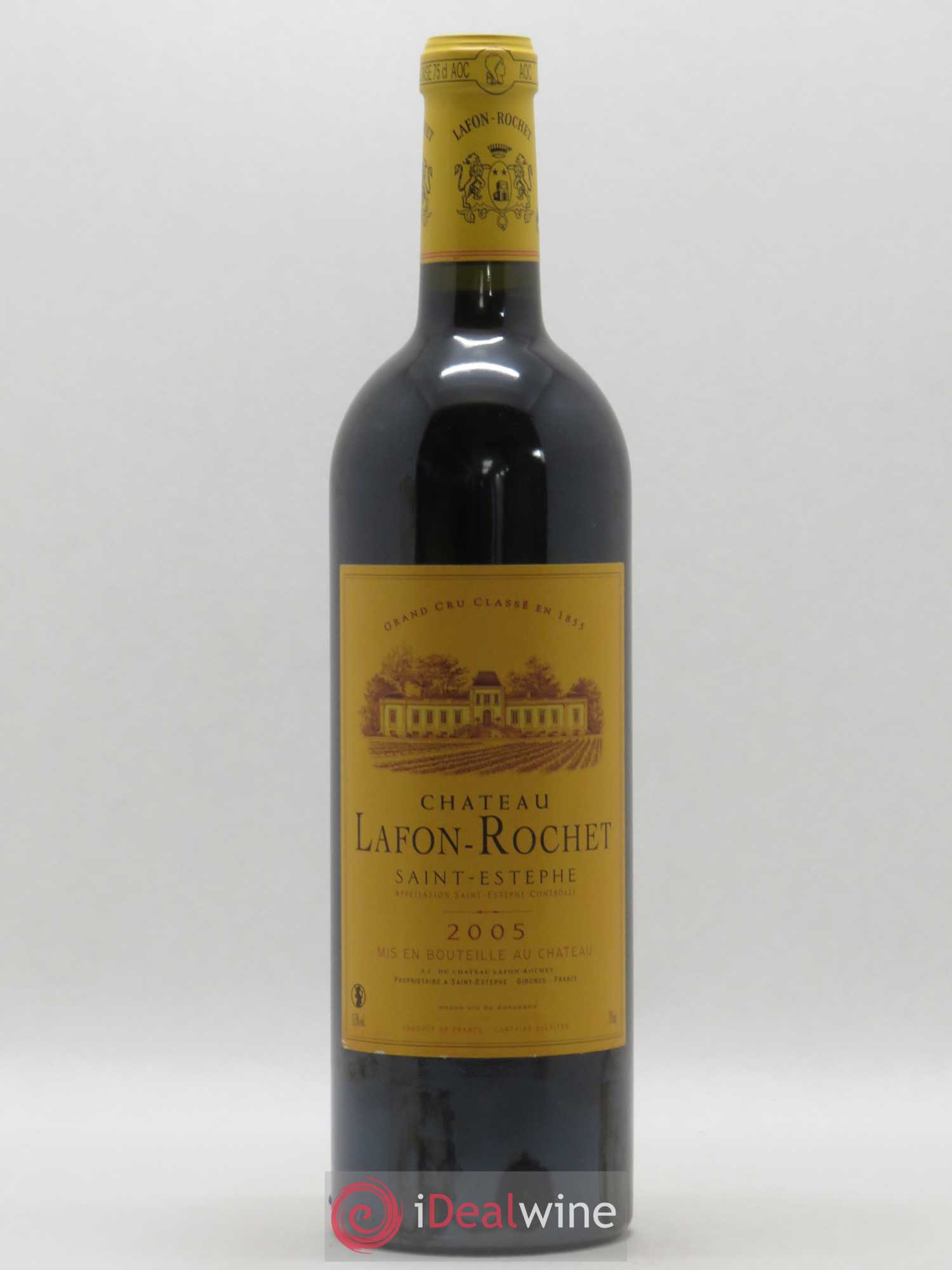 Château Lafon Rochet 4ème Grand Cru Classé 2005 - Lot de 1 bouteille - 0