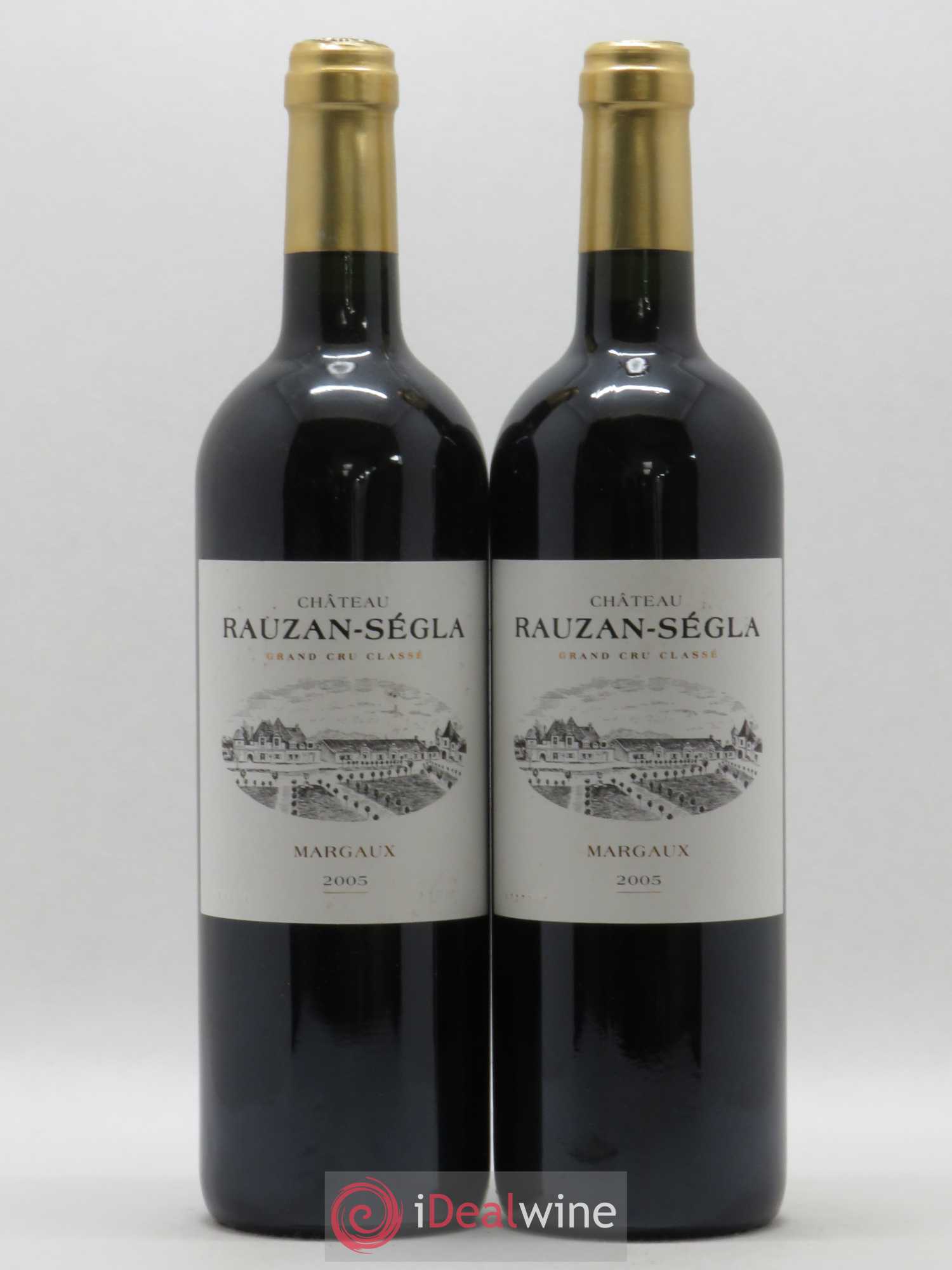 Château Rauzan Ségla Grand Cru Classé 2005 - Lot de 2 bouteilles - 0