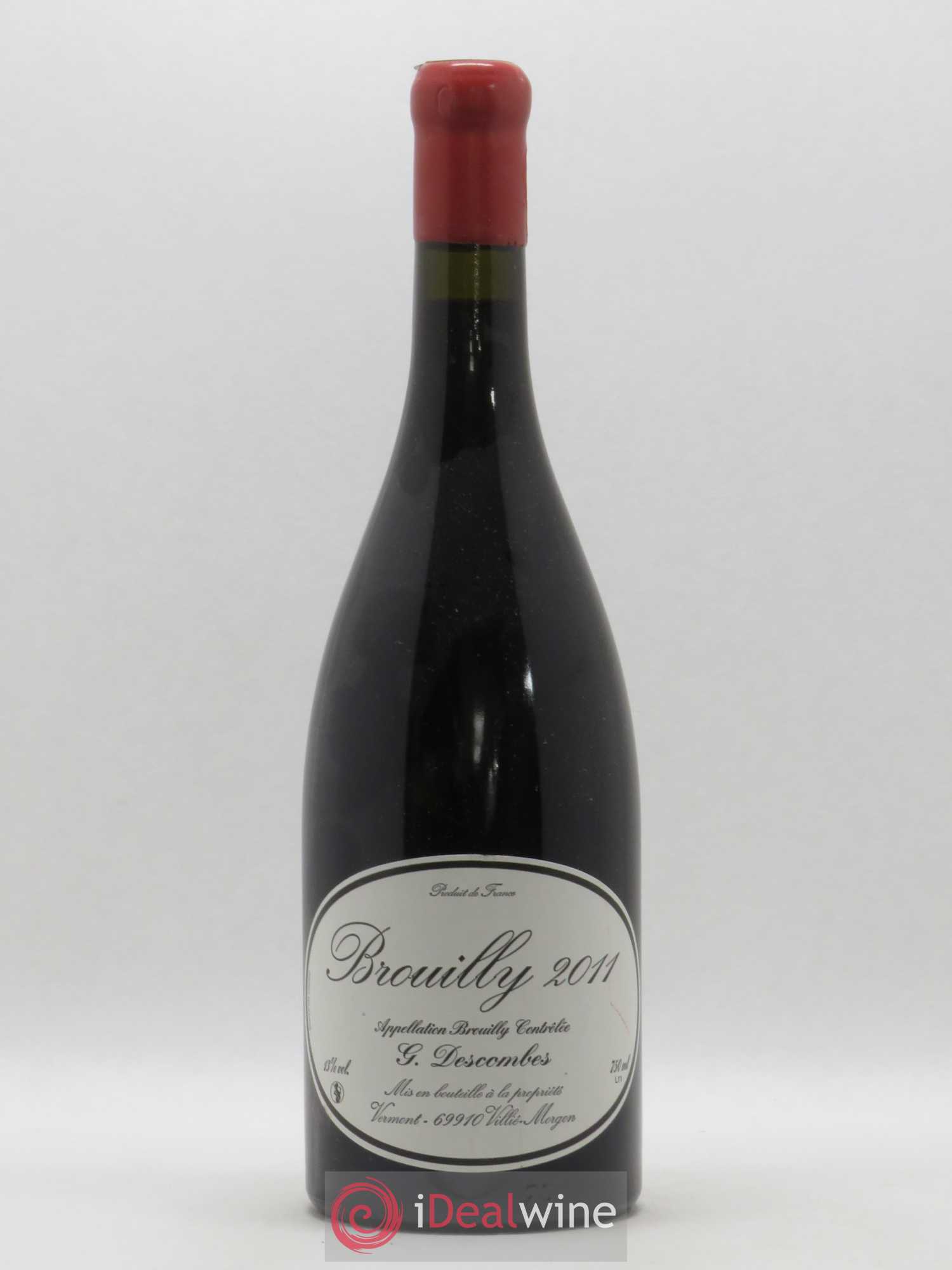 Brouilly Vieilles vignes Georges Descombes (Domaine) 2011 - Lot de 1 bouteille - 0