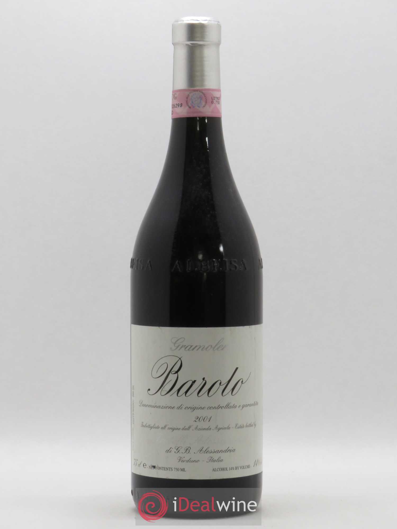Barolo Allesandria Gramolera 2001 - Posten von 1 Flasche - 0